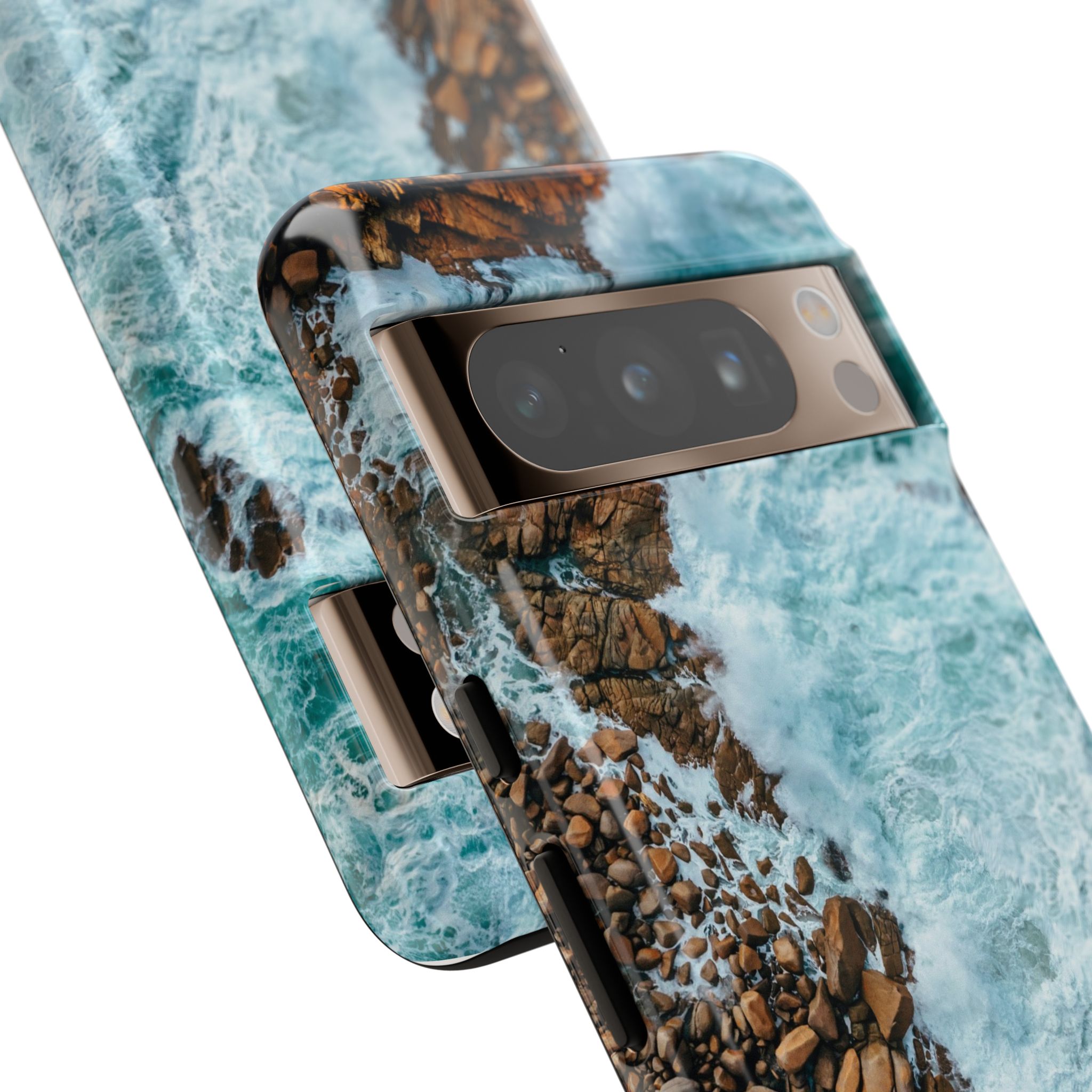 Coastal-Nautilus Tough Cases - Scandinavian-Rustic Shoreline - Image 106