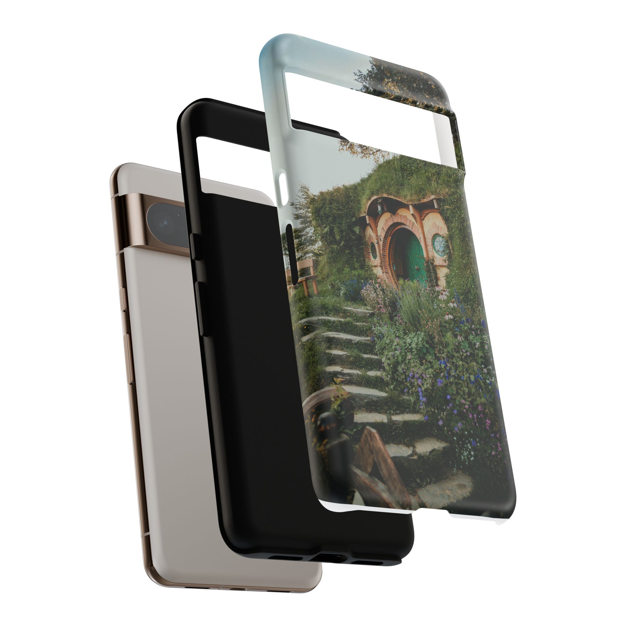 Cottagecore Hobbit Tough Case - Botanical-Pathway Rustic-Charm - Image 112
