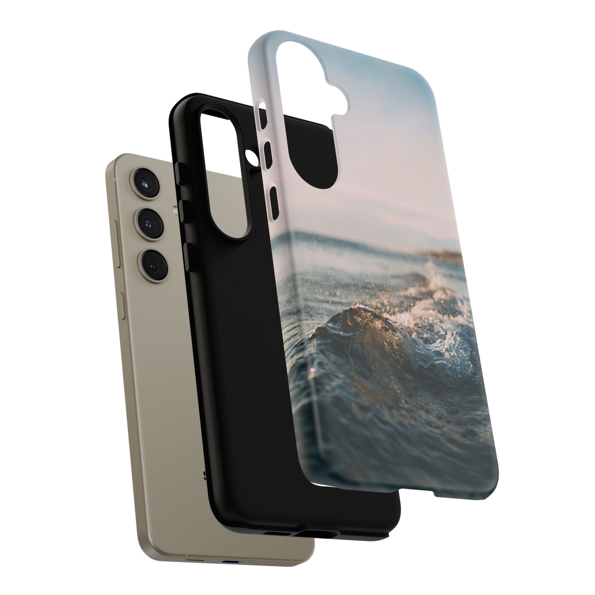 Coastal Wave Tough Cases - Scandinavian-Seaside Serenity - Image 96