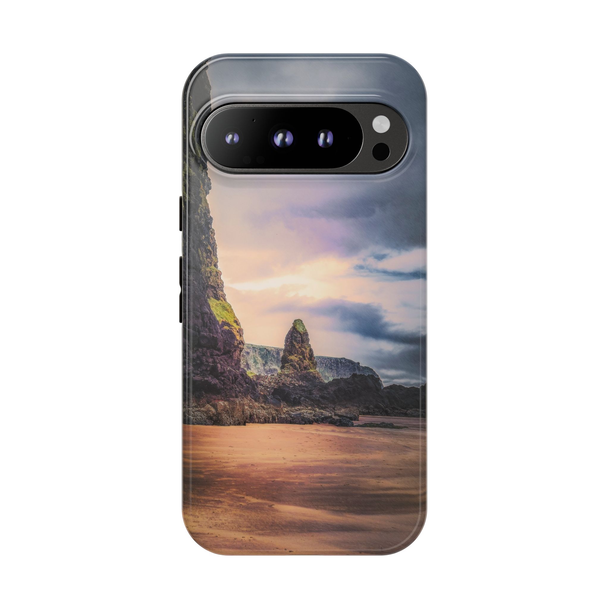 Mystic Cliff Tough Cases - Scandinavian-Modern Coastal Twilight - Image 159