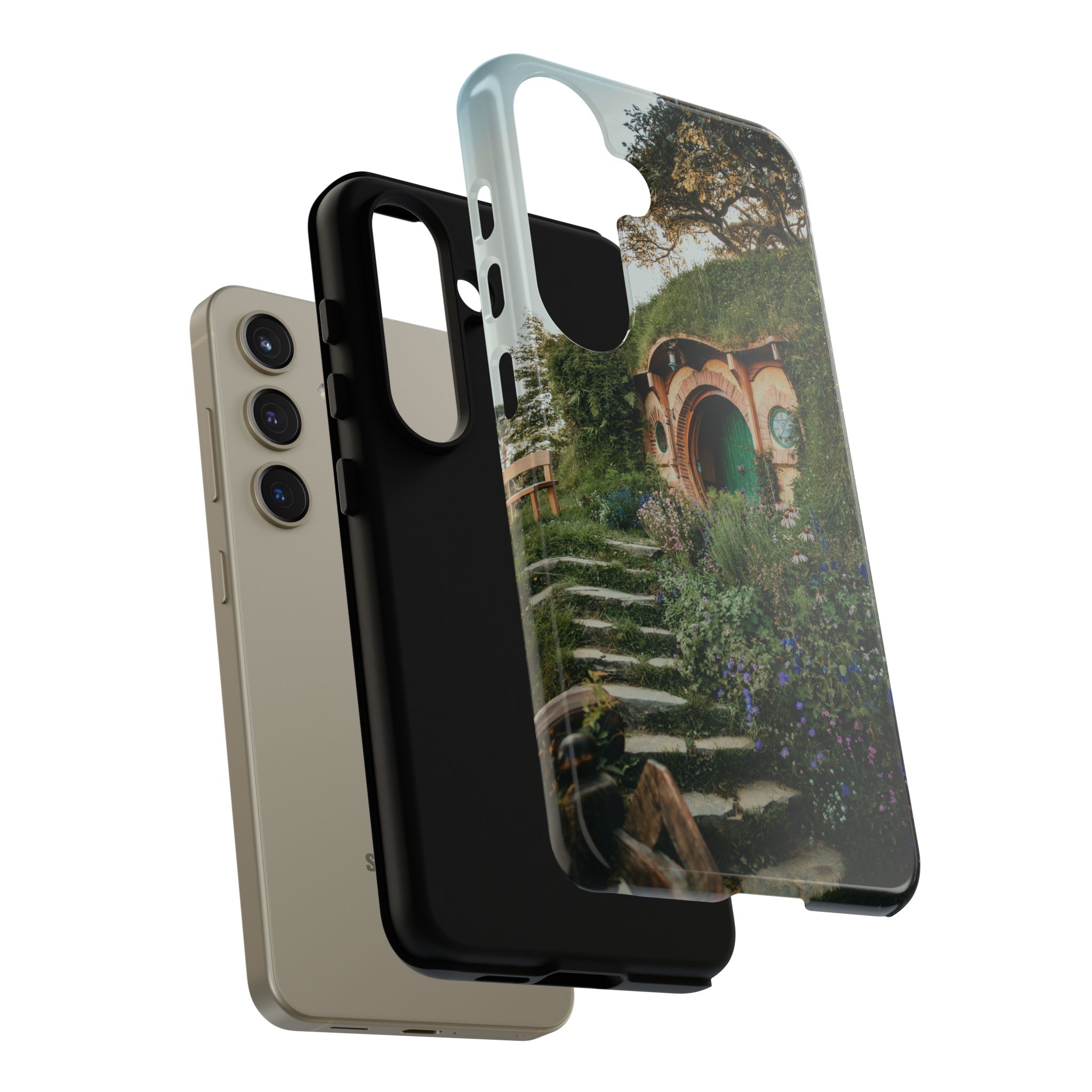 Cottagecore Hobbit Tough Case - Botanical-Pathway Rustic-Charm - Image 84