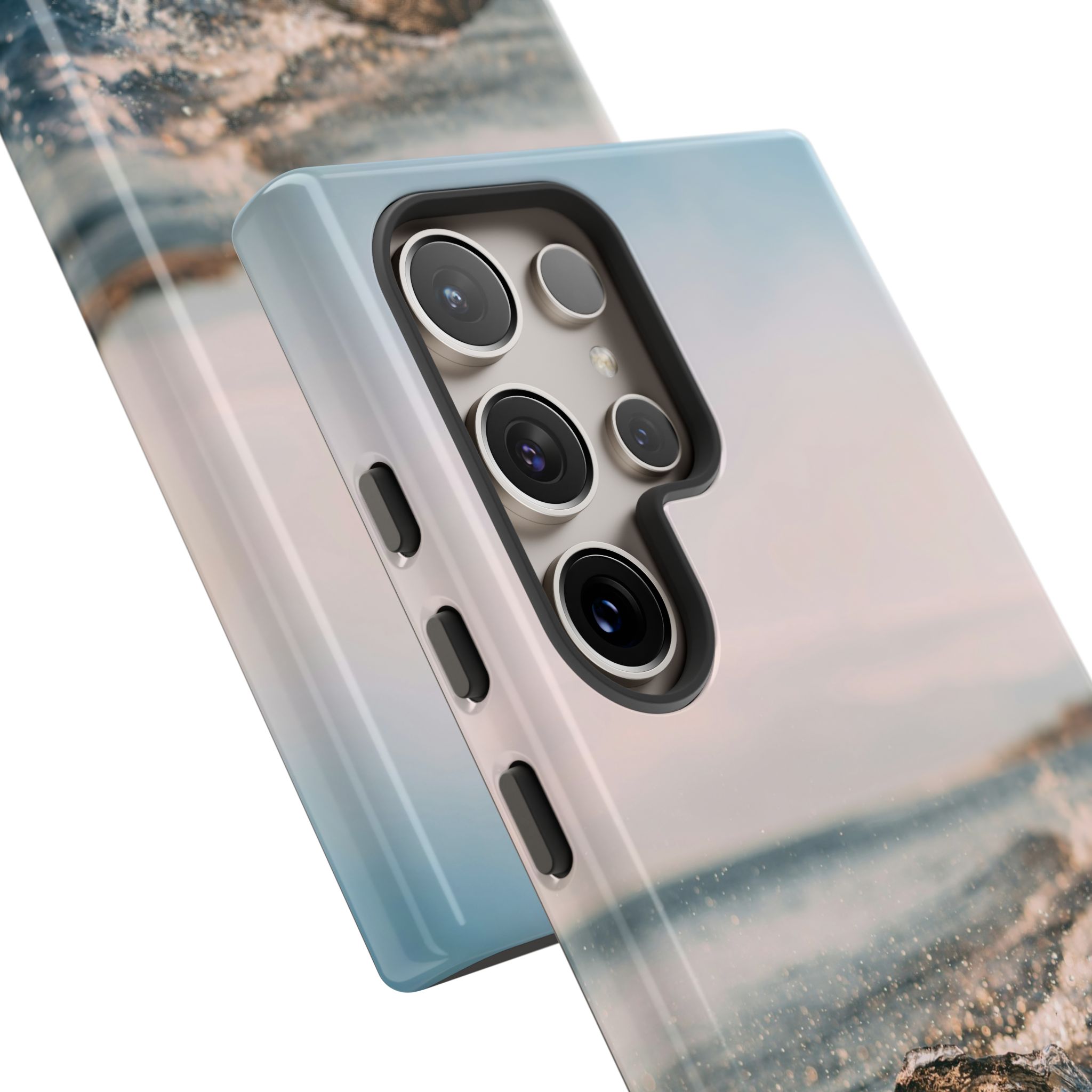 Coastal Wave Tough Cases - Scandinavian-Seaside Serenity - Image 98
