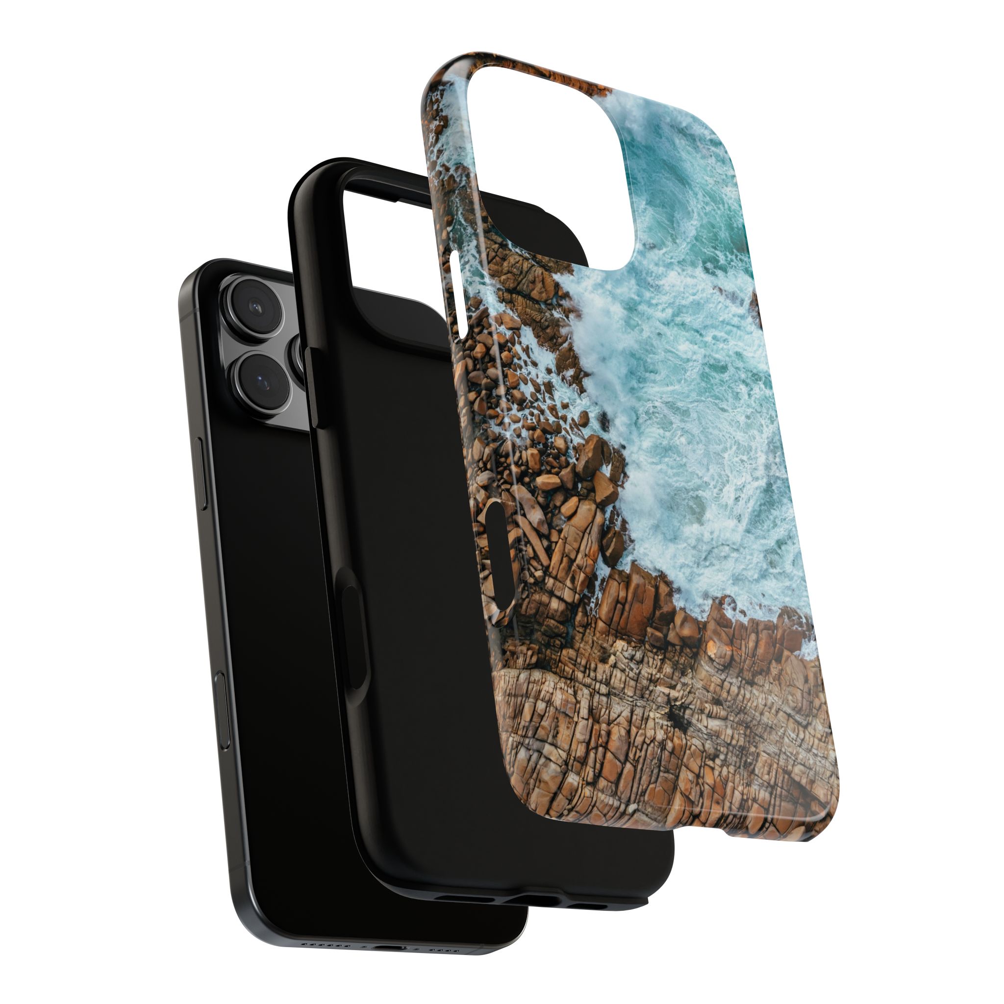 Coastal-Nautilus Tough Cases - Scandinavian-Rustic Shoreline - Image 147