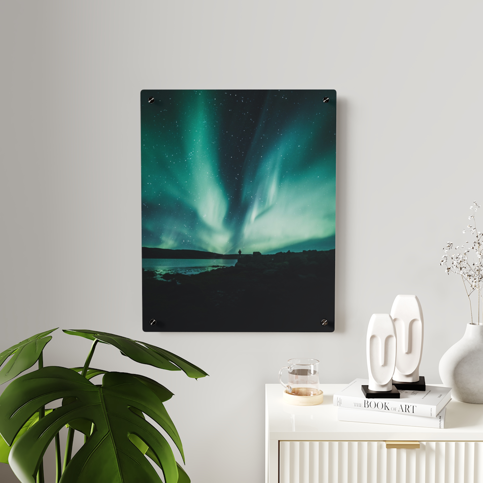 Aurora Borealis Acrylic Wall Art - Ethereal-Night Skyscape - Image 15