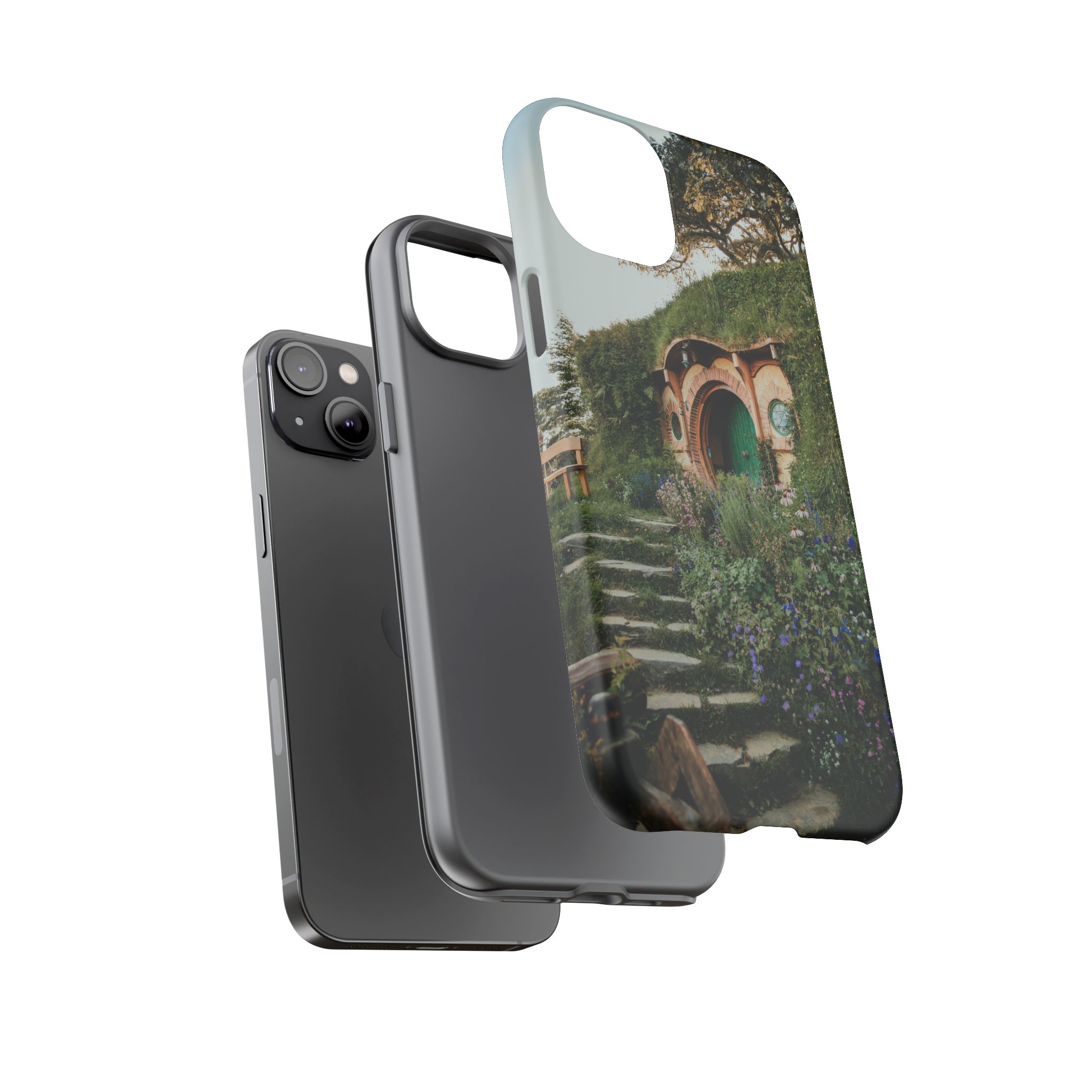 Cottagecore Hobbit Tough Case - Botanical-Pathway Rustic-Charm - Image 7