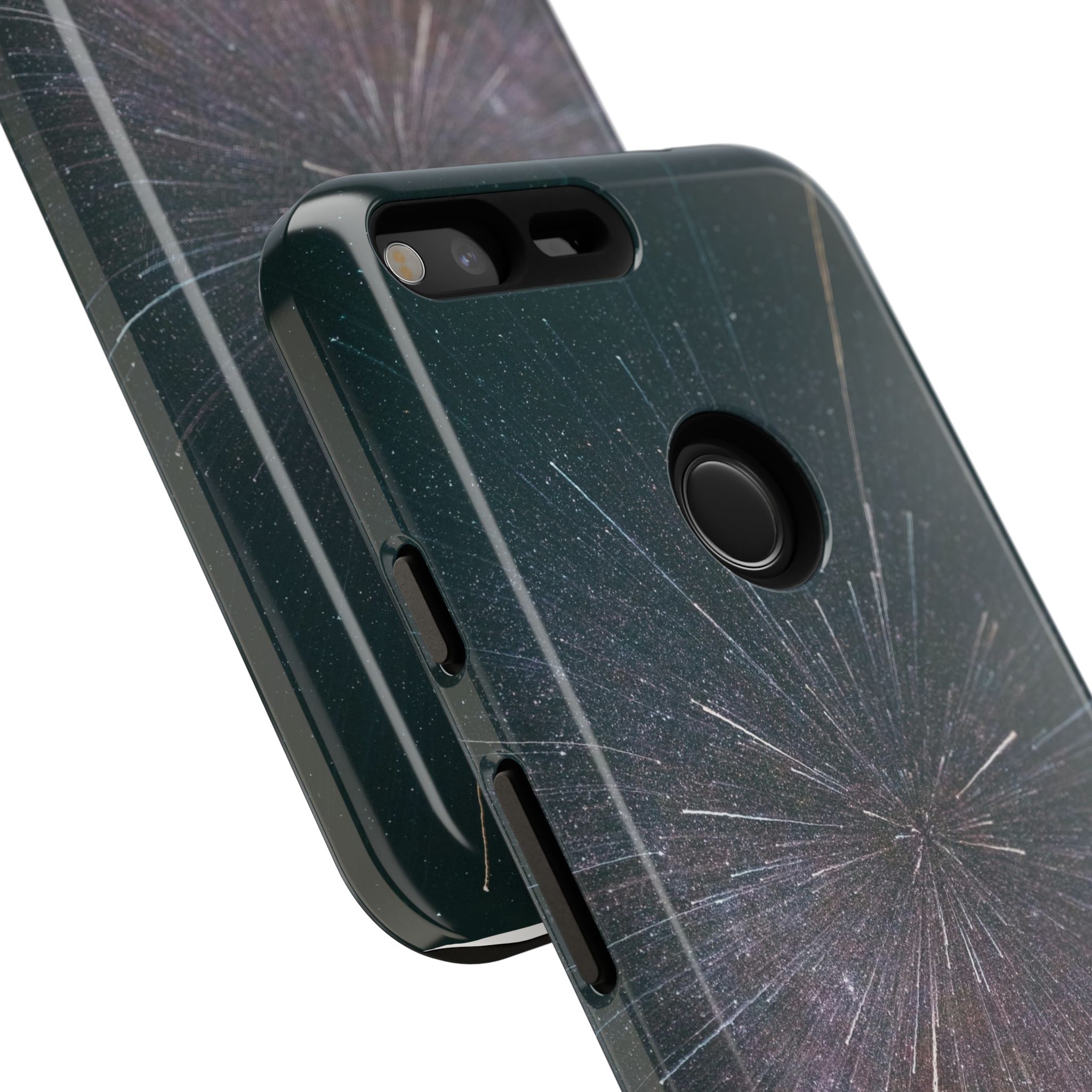 Nebula Burst Tough Case - Cosmic-Glitch Star Field - Image 238