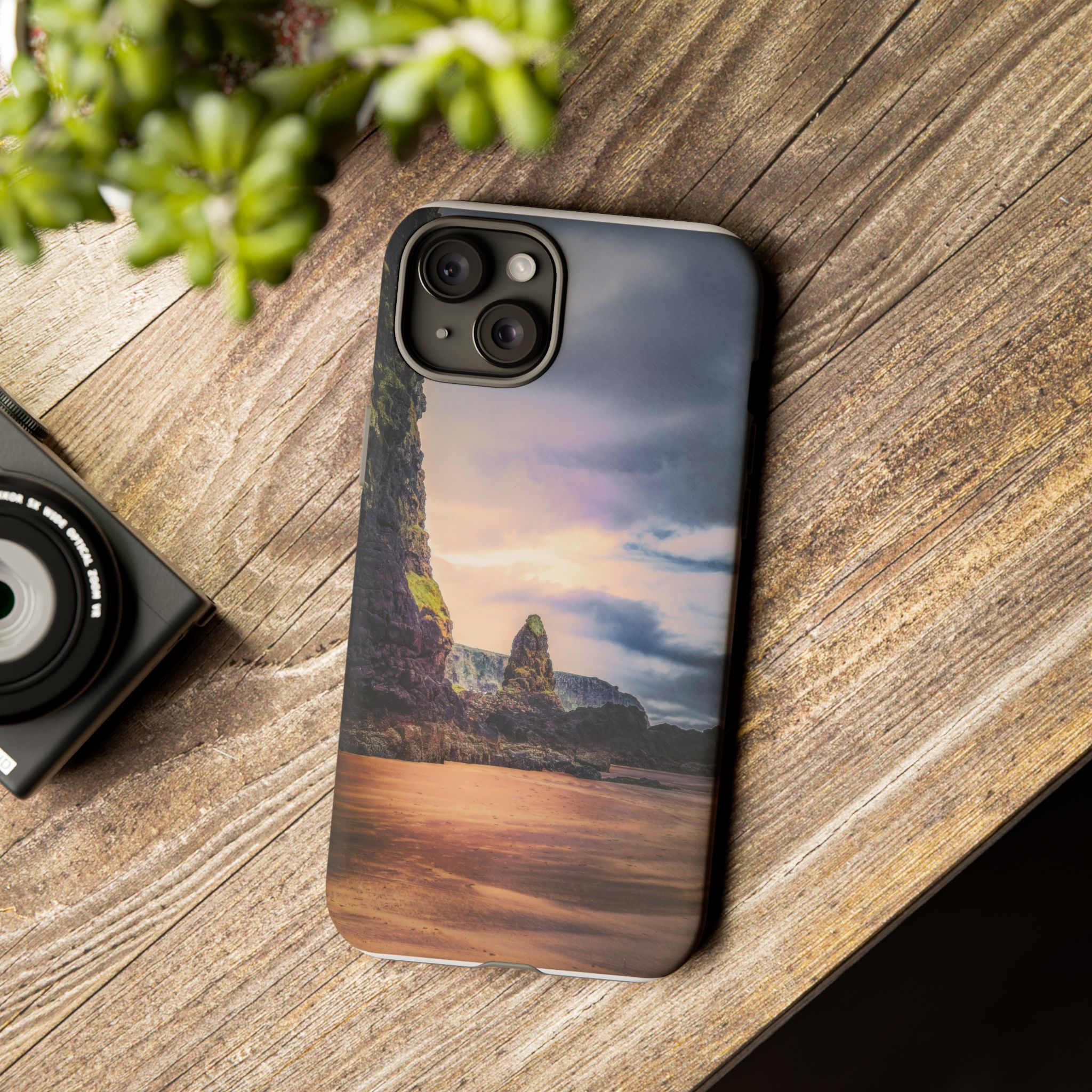 Mystic Cliff Tough Cases - Scandinavian-Modern Coastal Twilight - Image 68