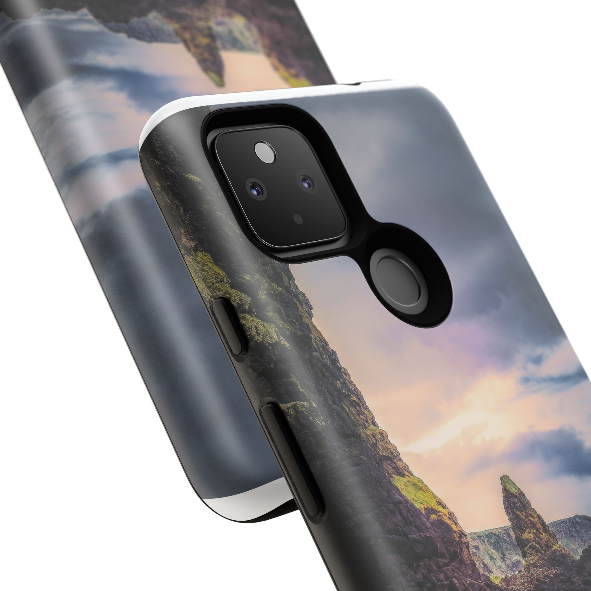 Mystic Cliff Tough Cases - Scandinavian-Modern Coastal Twilight - Image 229