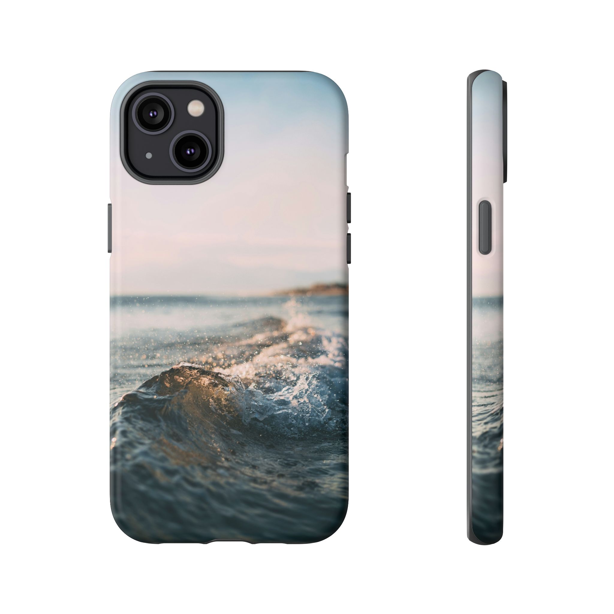 Coastal Wave Tough Cases - Scandinavian-Seaside Serenity - Image 5