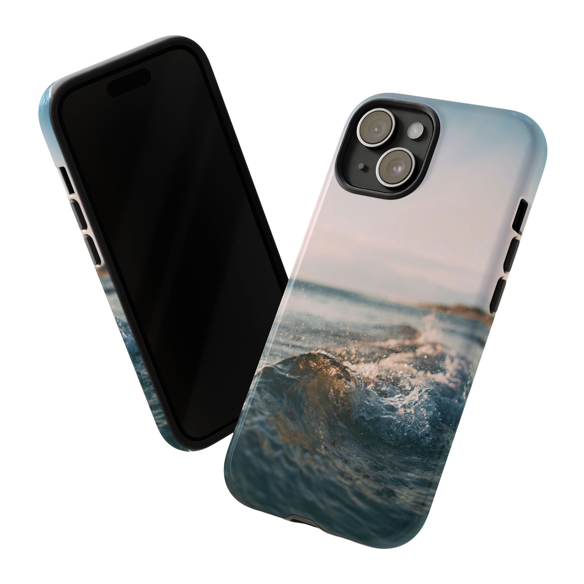 Coastal Wave Tough Cases - Scandinavian-Seaside Serenity - Image 58