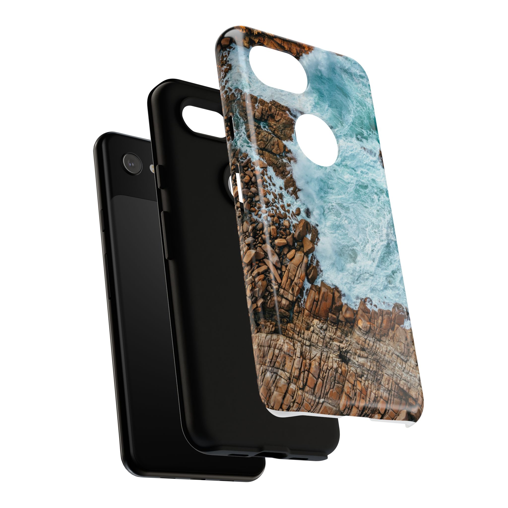 Coastal-Nautilus Tough Cases - Scandinavian-Rustic Shoreline - Image 197