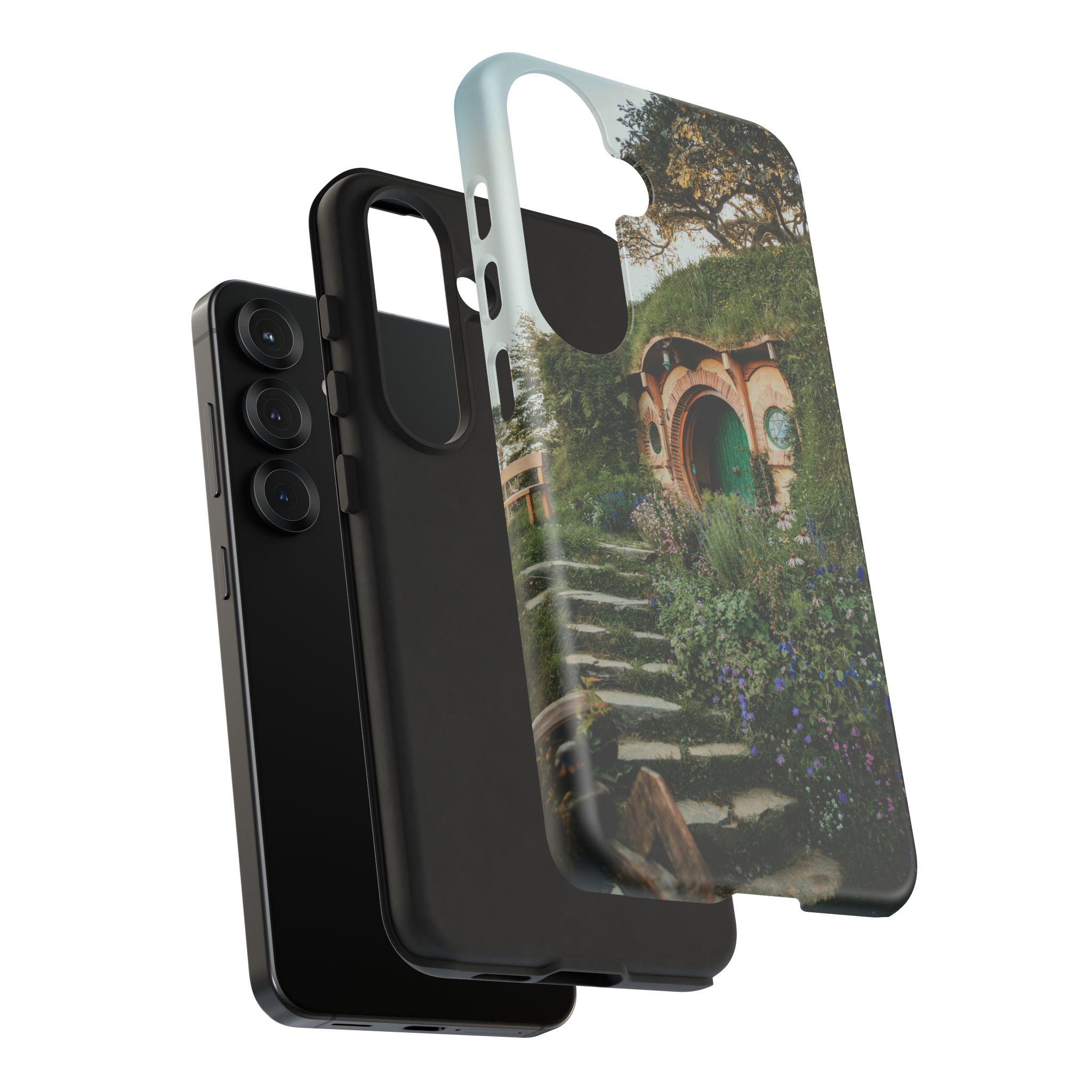 Cottagecore Hobbit Tough Case - Botanical-Pathway Rustic-Charm - Image 250