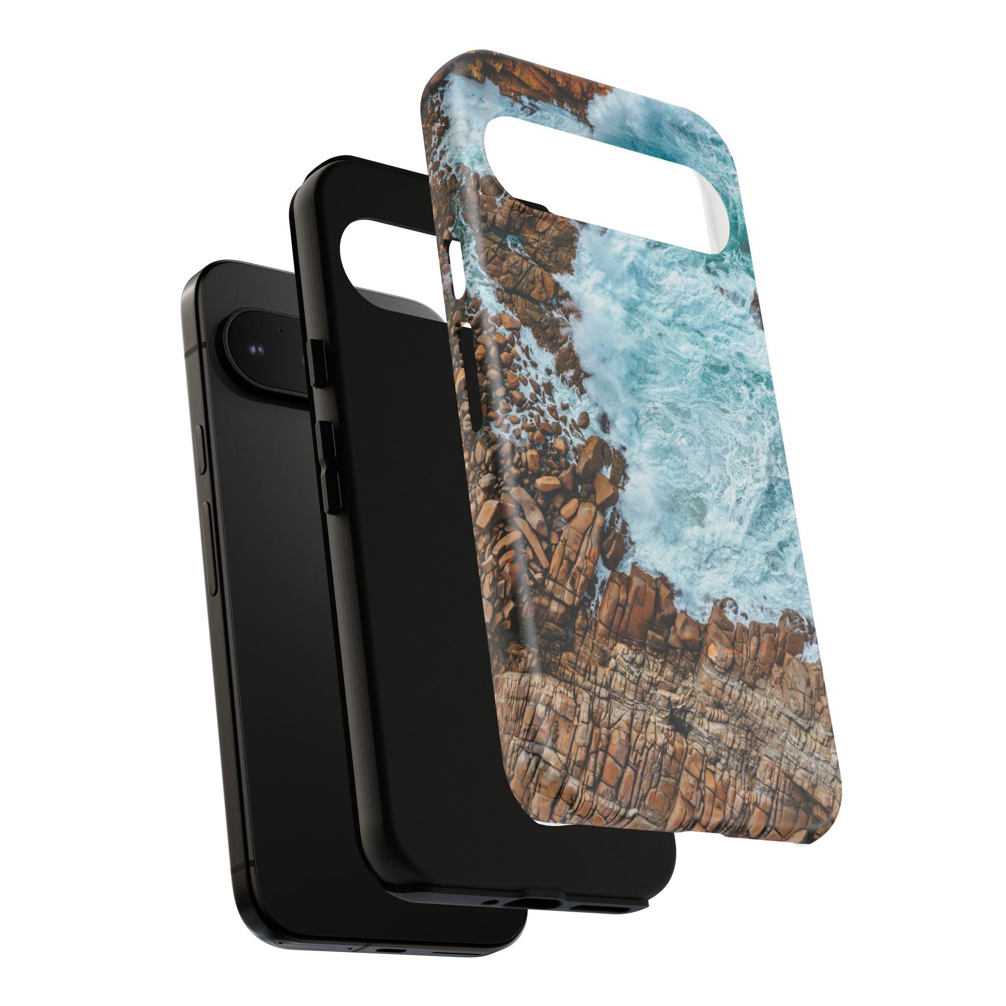 Coastal-Nautilus Tough Cases - Scandinavian-Rustic Shoreline - Image 170