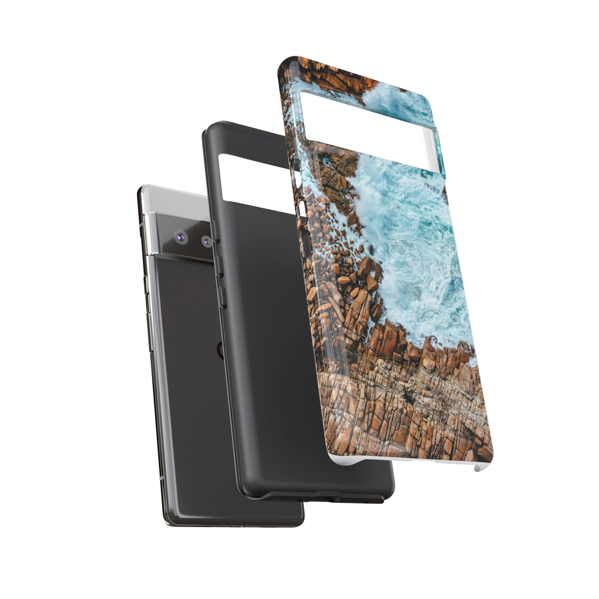 Coastal-Nautilus Tough Cases - Scandinavian-Rustic Shoreline - Image 51