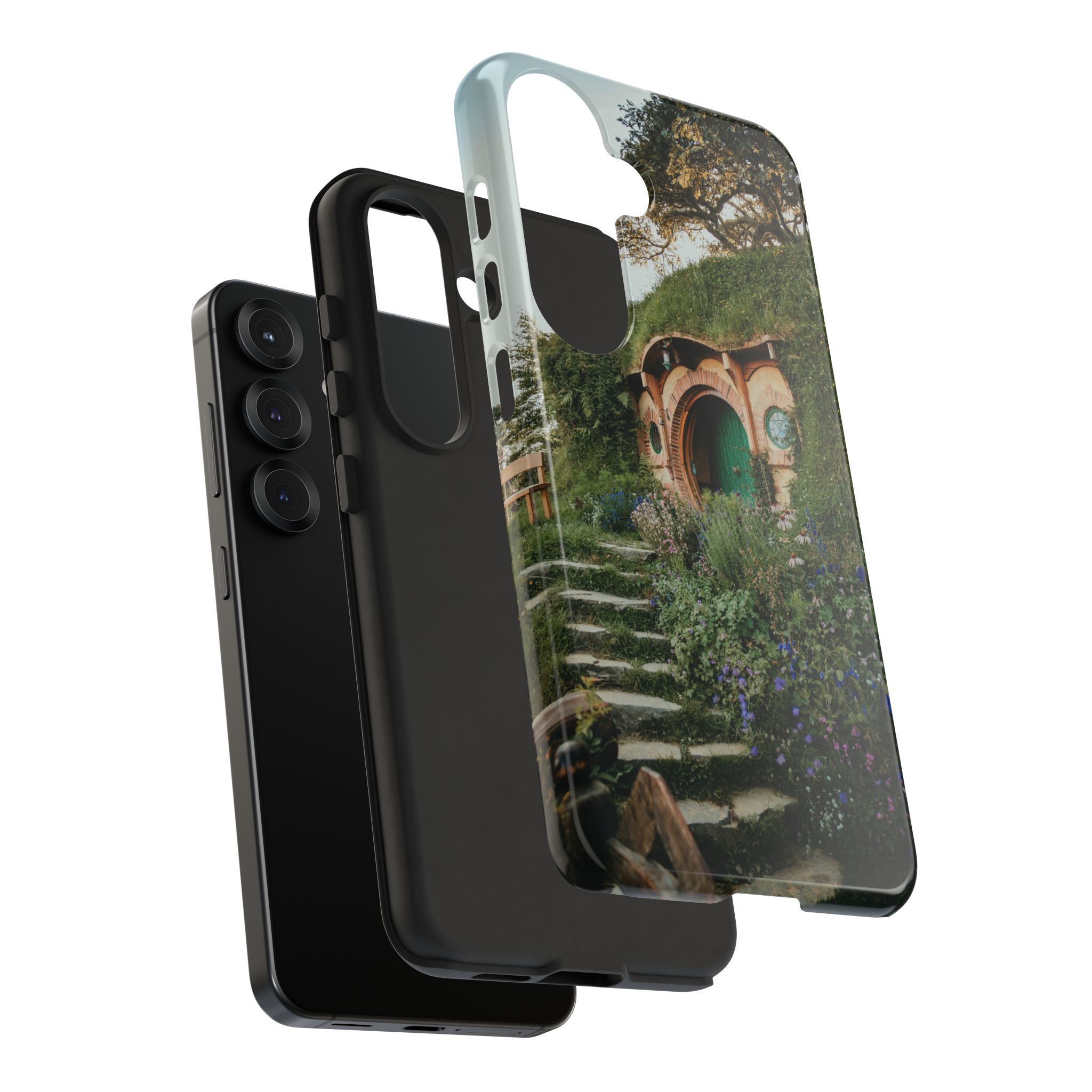 Cottagecore Hobbit Tough Case - Botanical-Pathway Rustic-Charm - Image 246