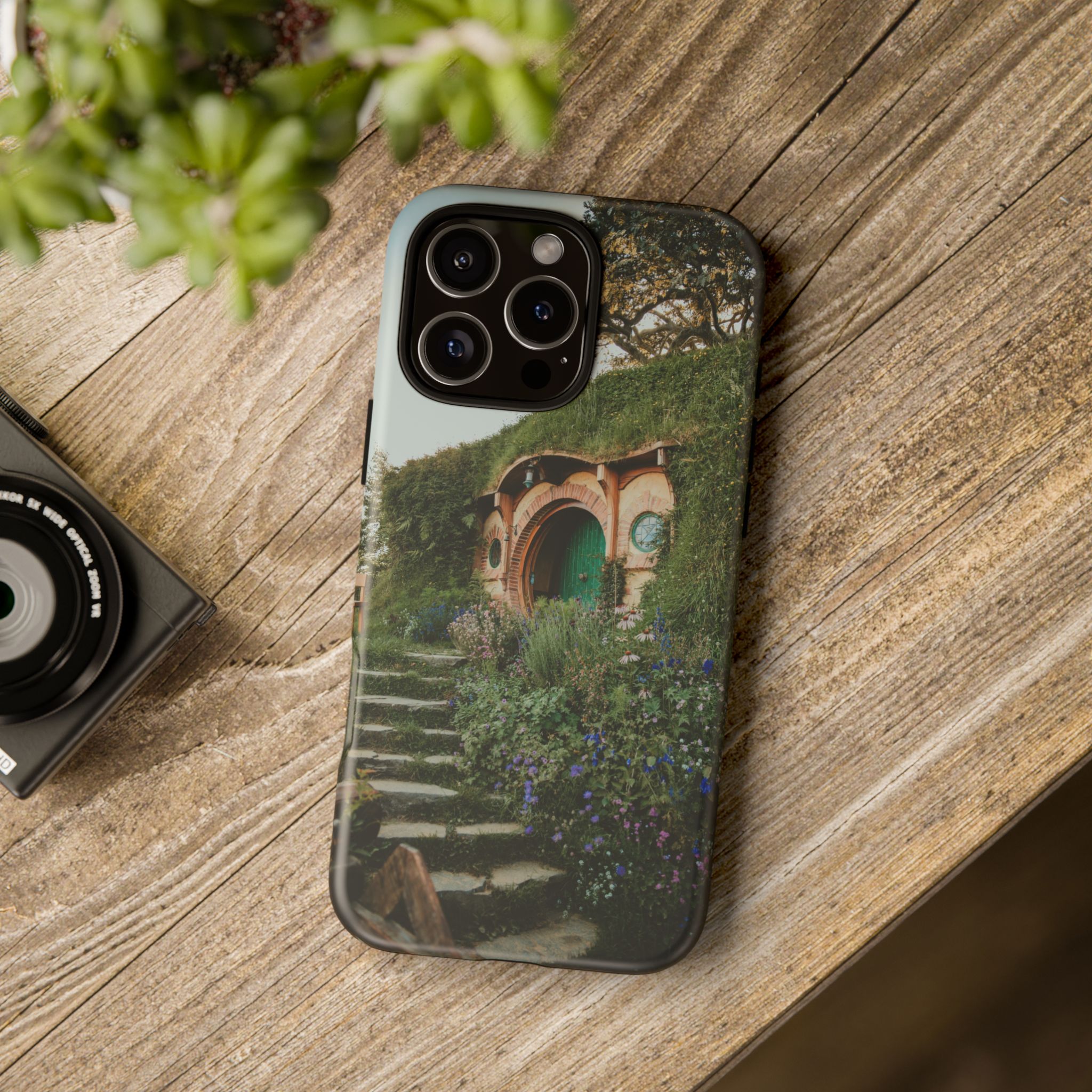 Cottagecore Hobbit Tough Case - Botanical-Pathway Rustic-Charm - Image 152