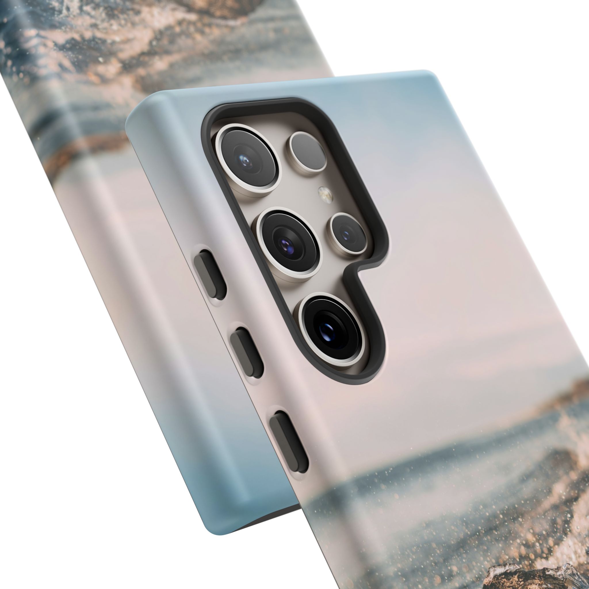 Coastal Wave Tough Cases - Scandinavian-Seaside Serenity - Image 102