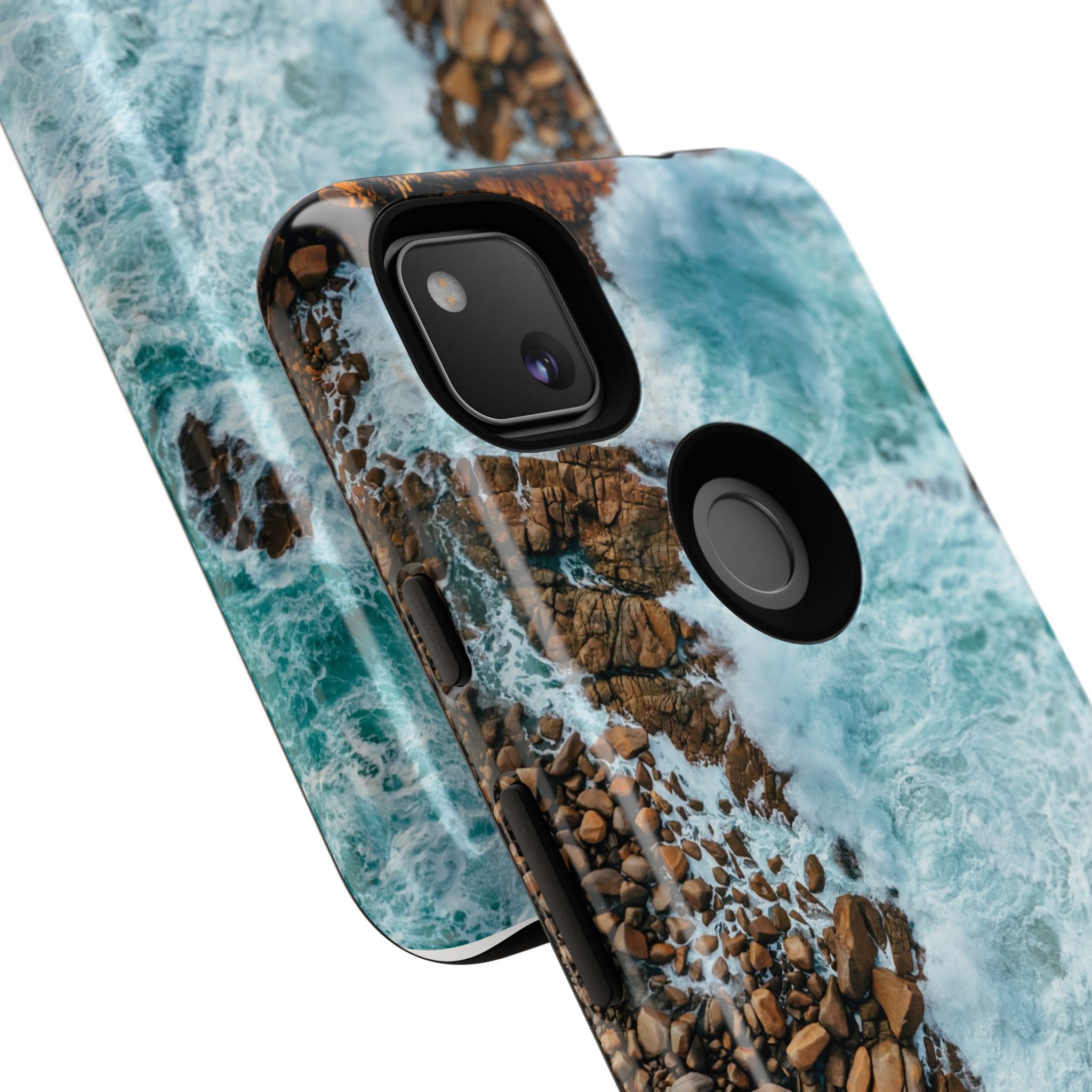 Coastal-Nautilus Tough Cases - Scandinavian-Rustic Shoreline - Image 220