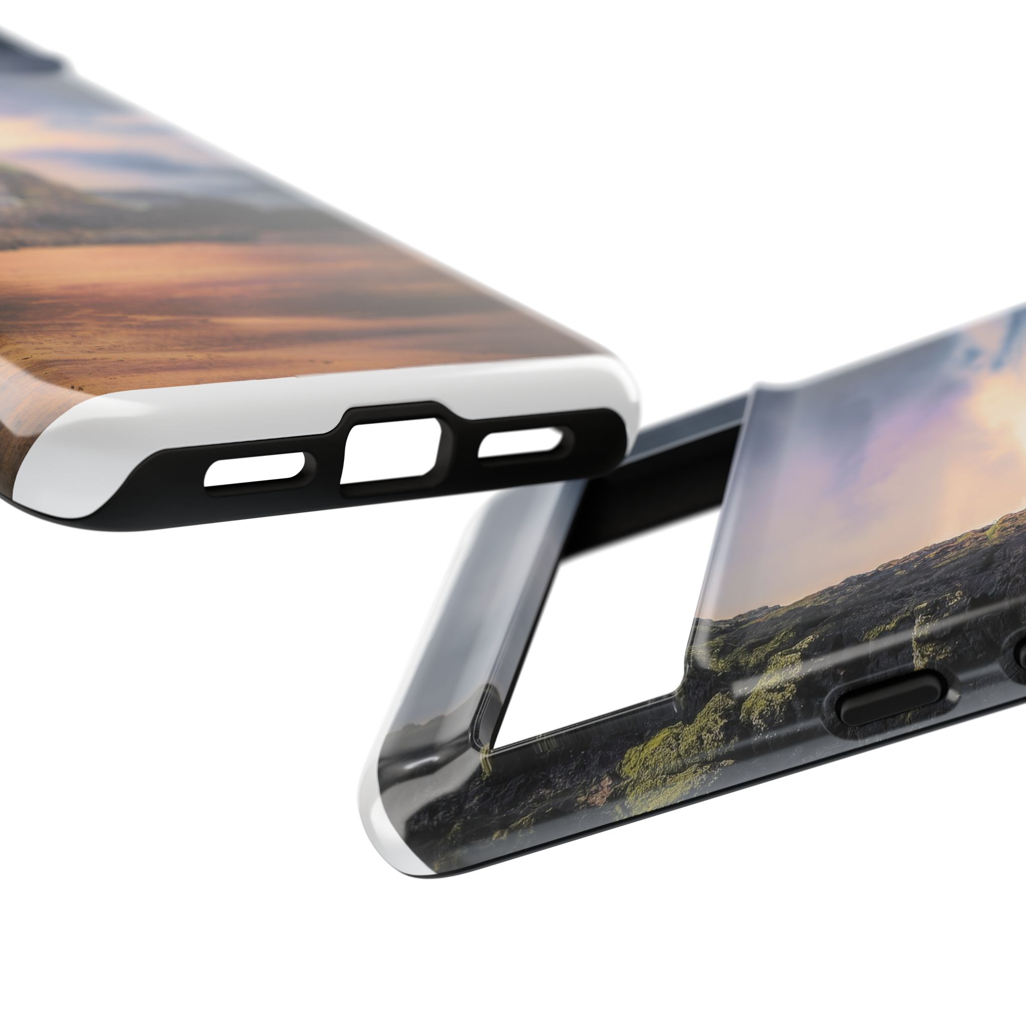 Mystic Cliff Tough Cases - Scandinavian-Modern Coastal Twilight - Image 111