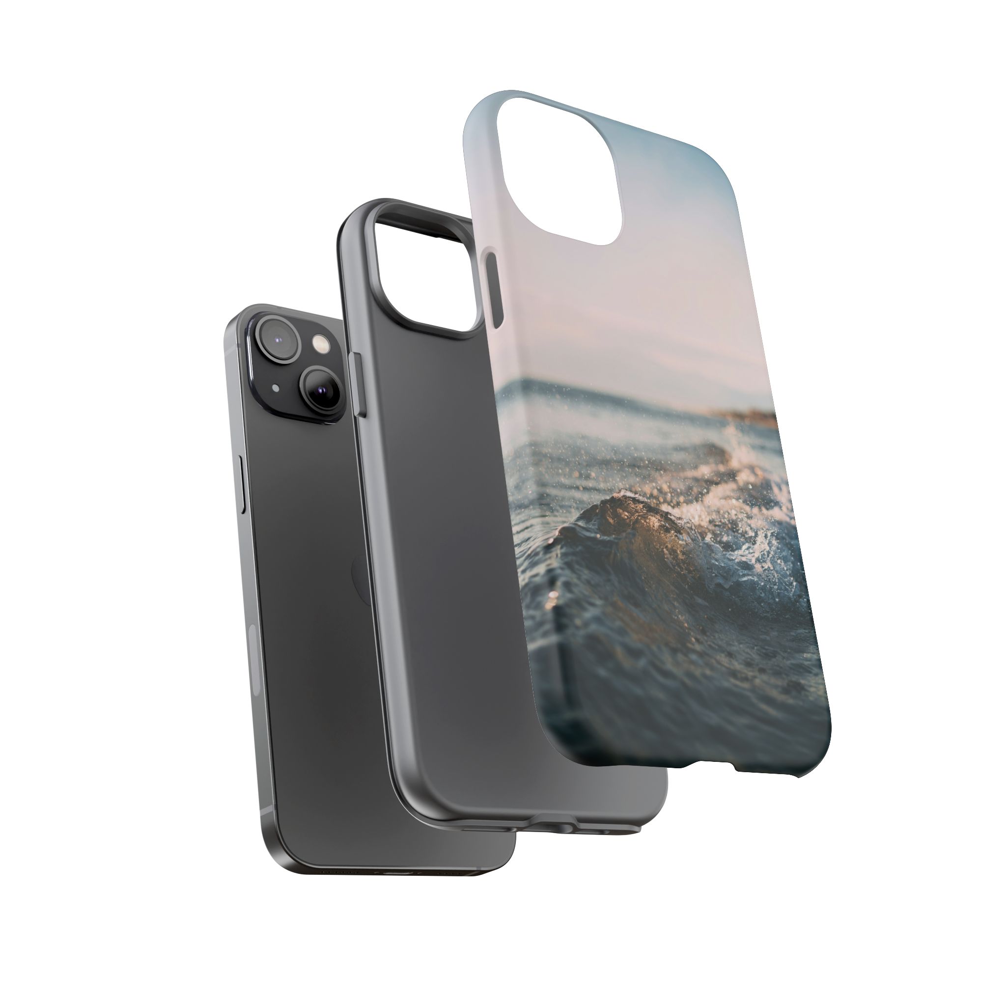 Coastal Wave Tough Cases - Scandinavian-Seaside Serenity - Image 7