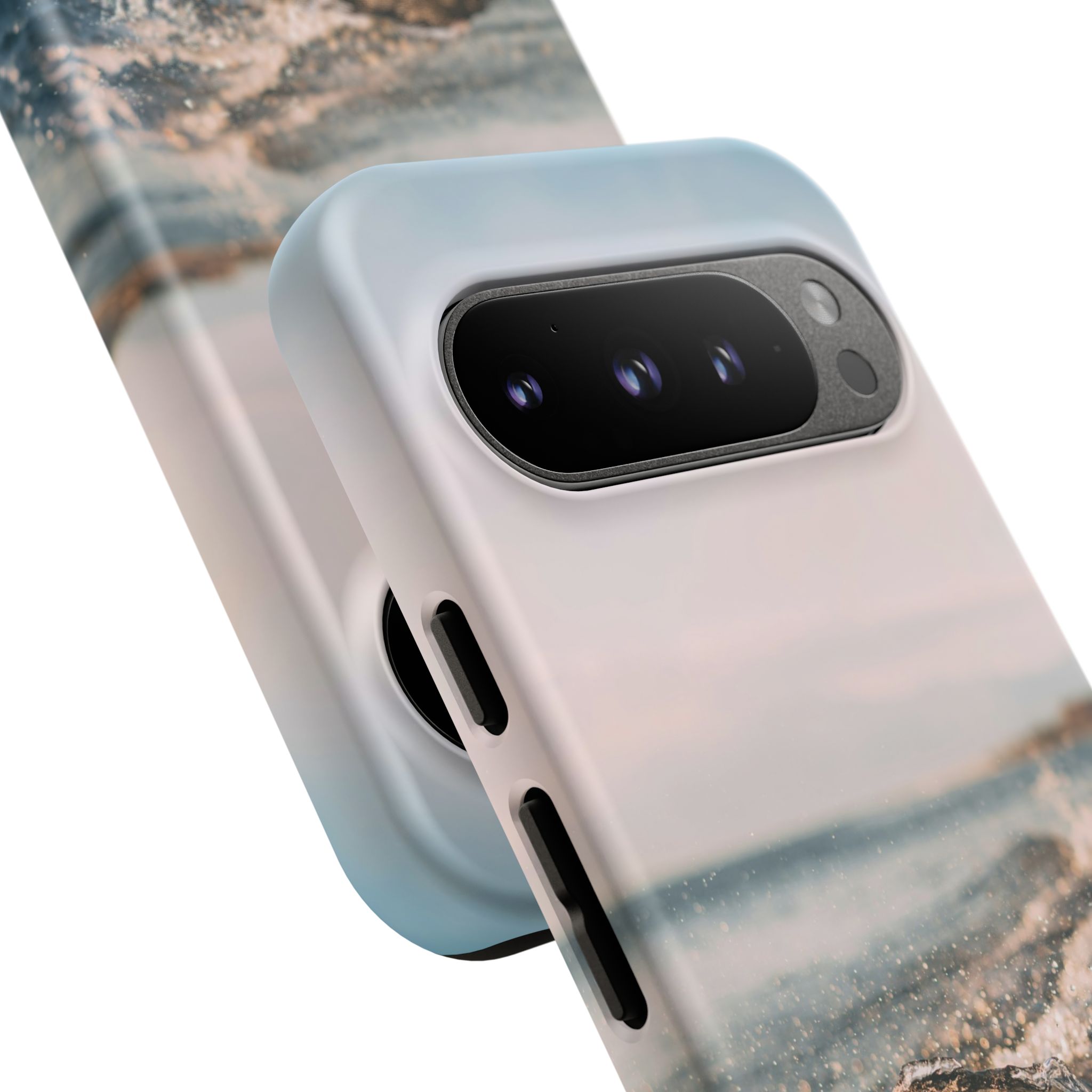 Coastal Wave Tough Cases - Scandinavian-Seaside Serenity - Image 163