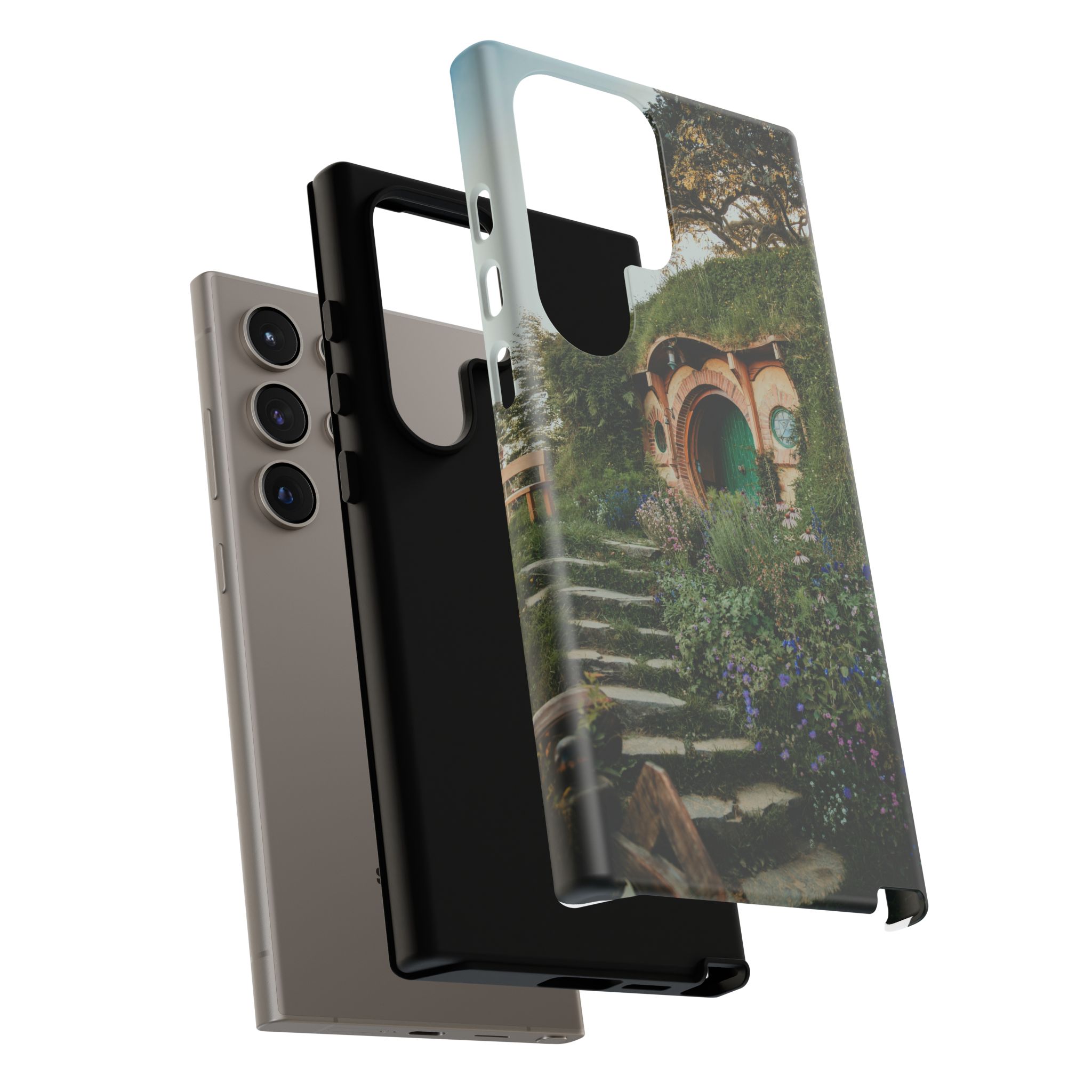 Cottagecore Hobbit Tough Case - Botanical-Pathway Rustic-Charm - Image 104