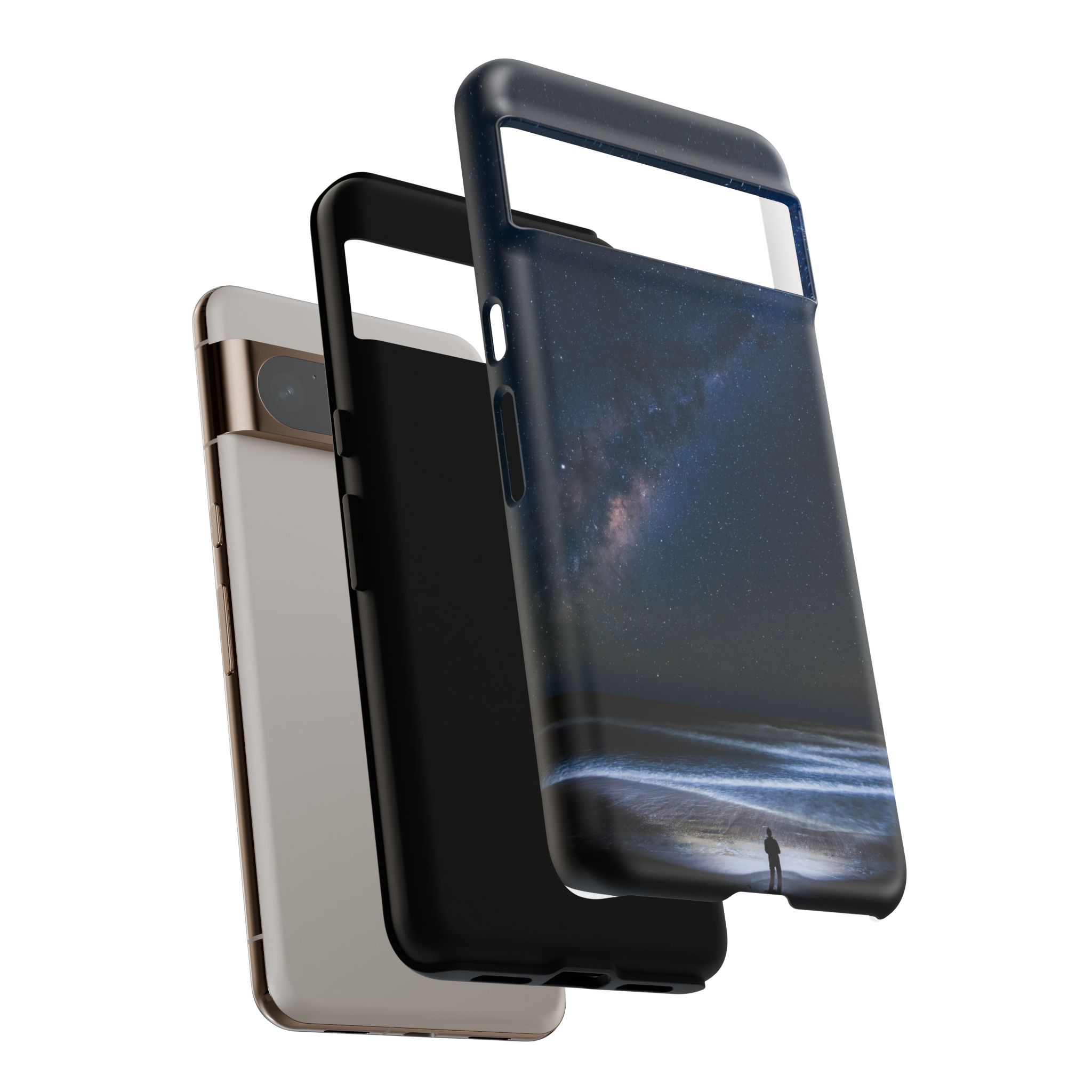 Cosmic Ocean Tough Cases - Starry-Night Horizon Glow - Image 112