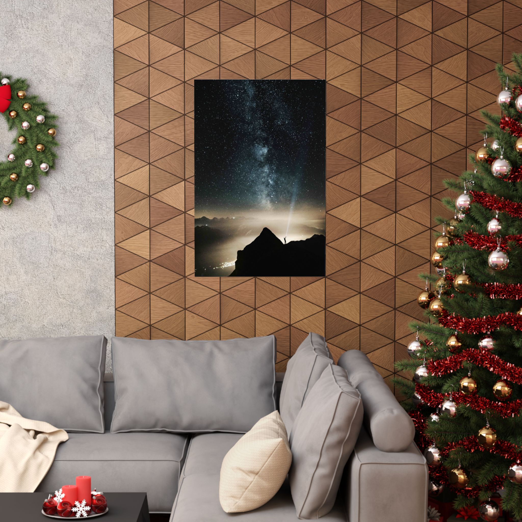 Mystic Galaxy Matte Vertical Poster - Nocturnal-Starlight Exploration - Image 28