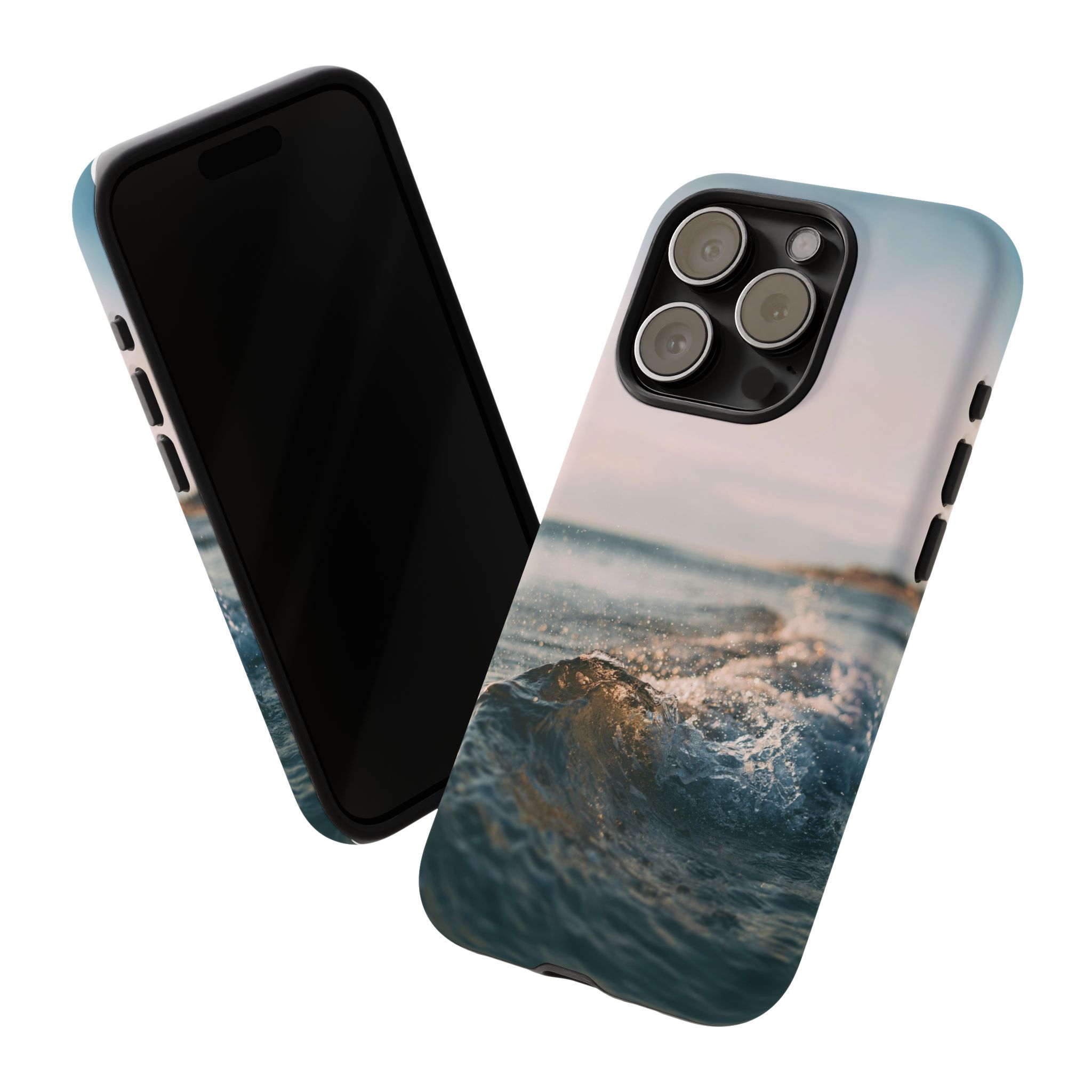 Coastal Wave Tough Cases - Scandinavian-Seaside Serenity - Image 73