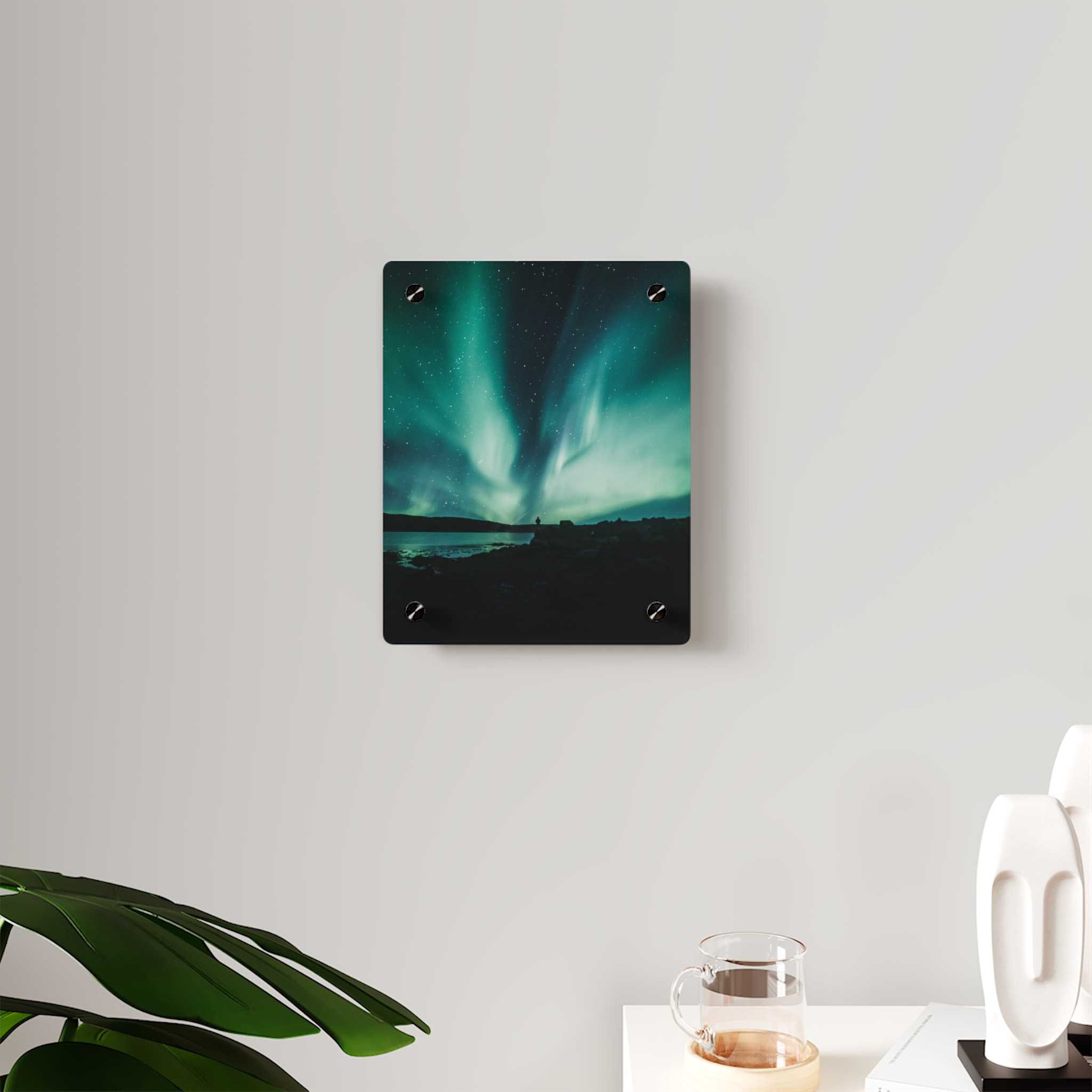 Aurora Borealis Acrylic Wall Art - Ethereal-Night Skyscape - Image 7
