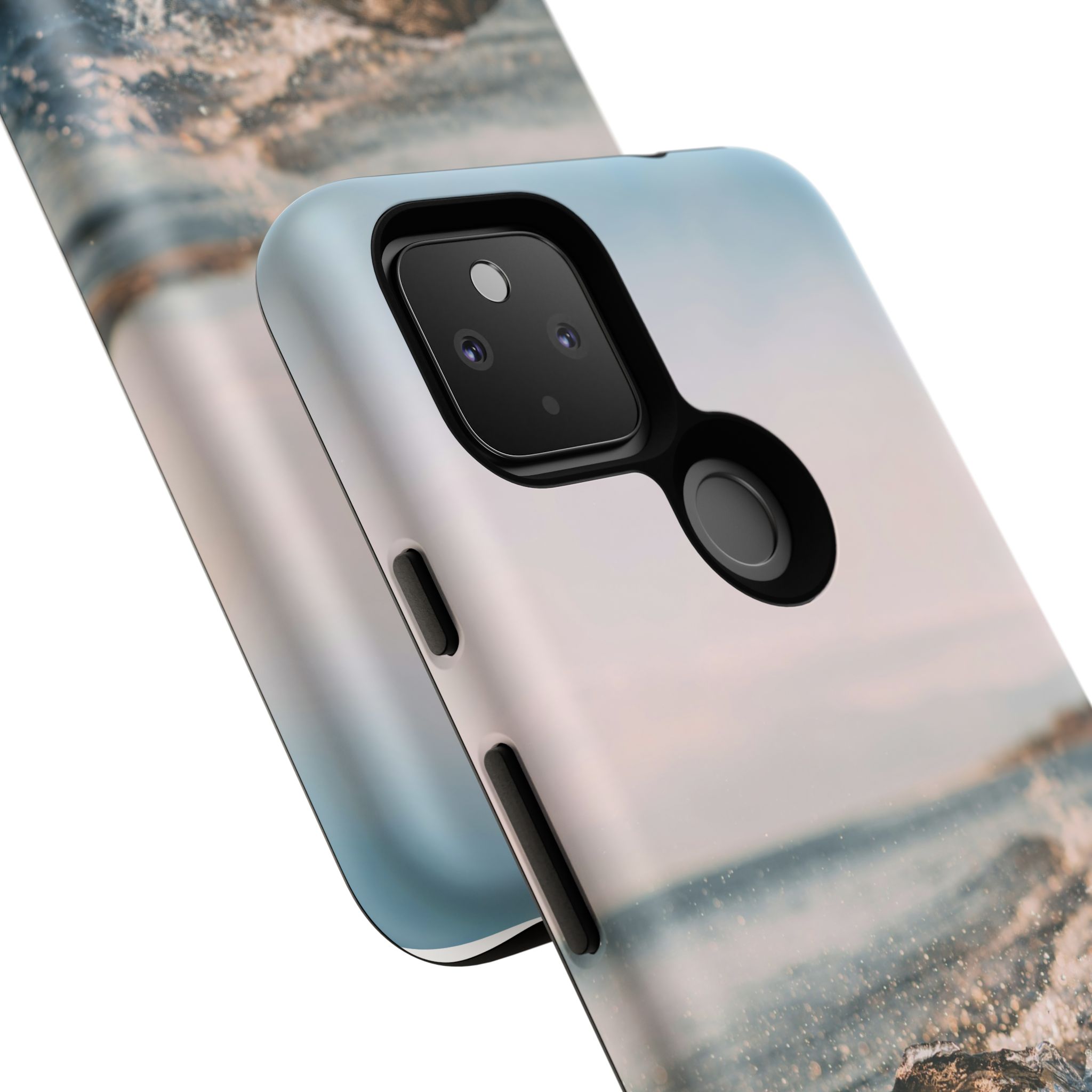 Coastal Wave Tough Cases - Scandinavian-Seaside Serenity - Image 229