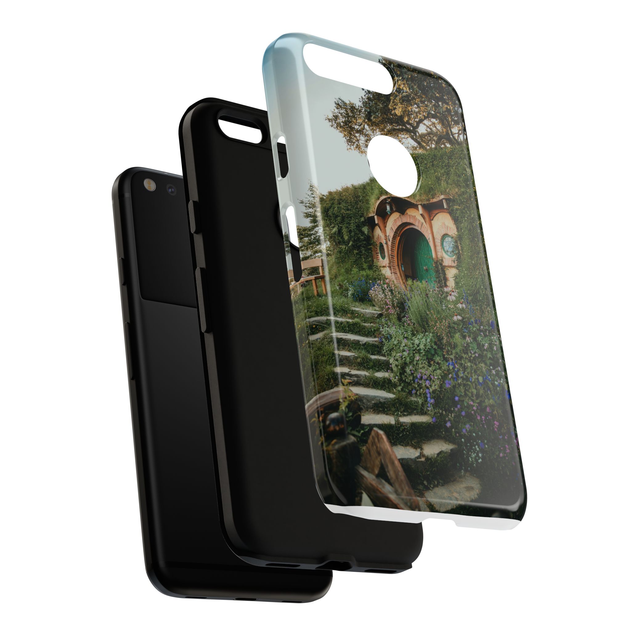 Cottagecore Hobbit Tough Case - Botanical-Pathway Rustic-Charm - Image 233