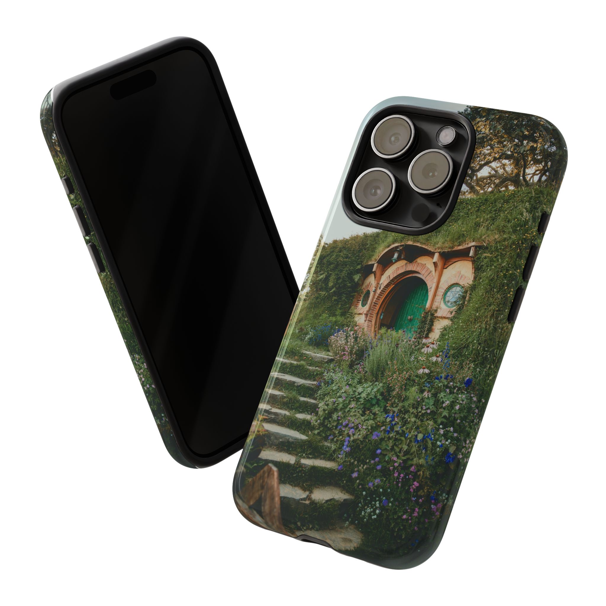 Cottagecore Hobbit Tough Case - Botanical-Pathway Rustic-Charm - Image 70