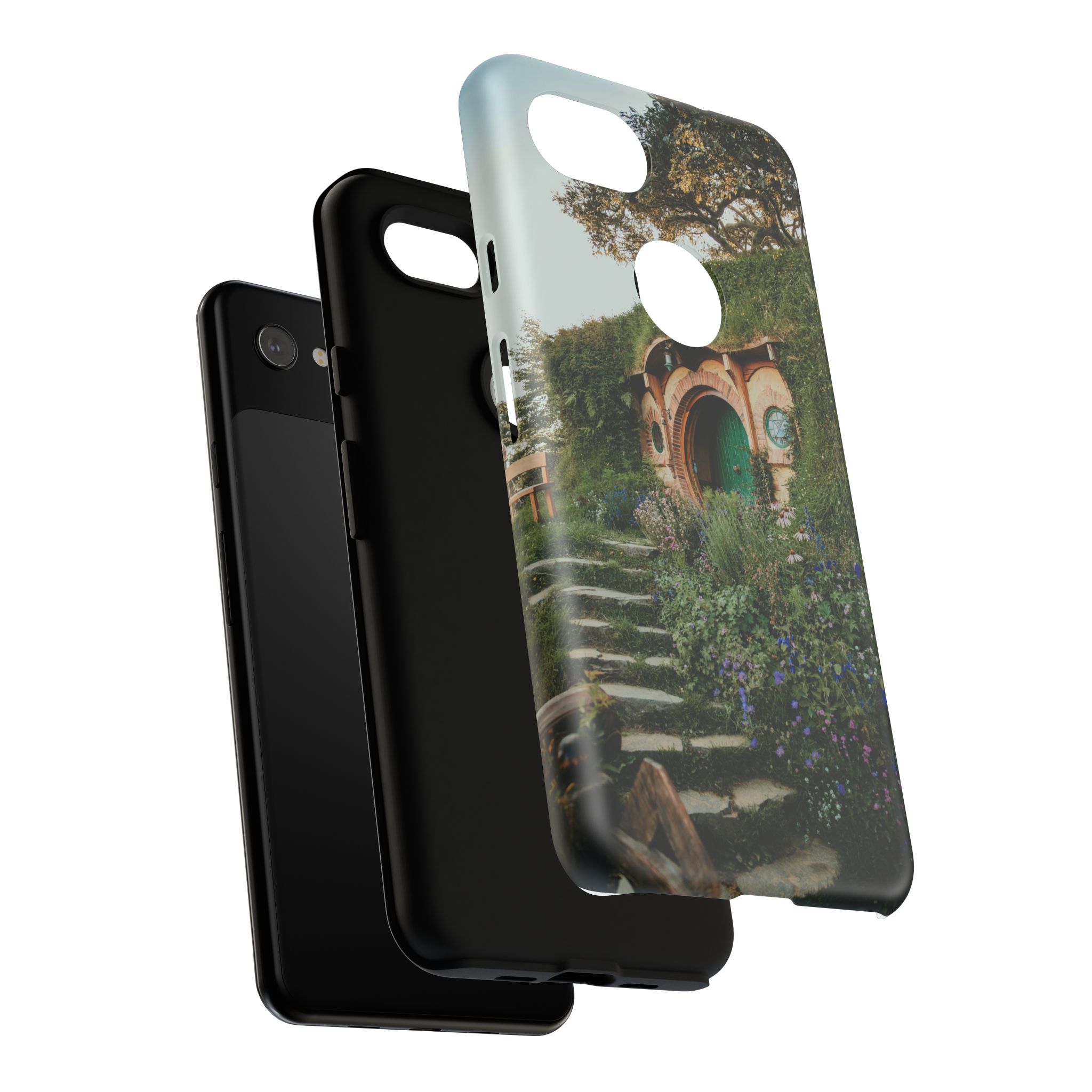 Cottagecore Hobbit Tough Case - Botanical-Pathway Rustic-Charm - Image 206