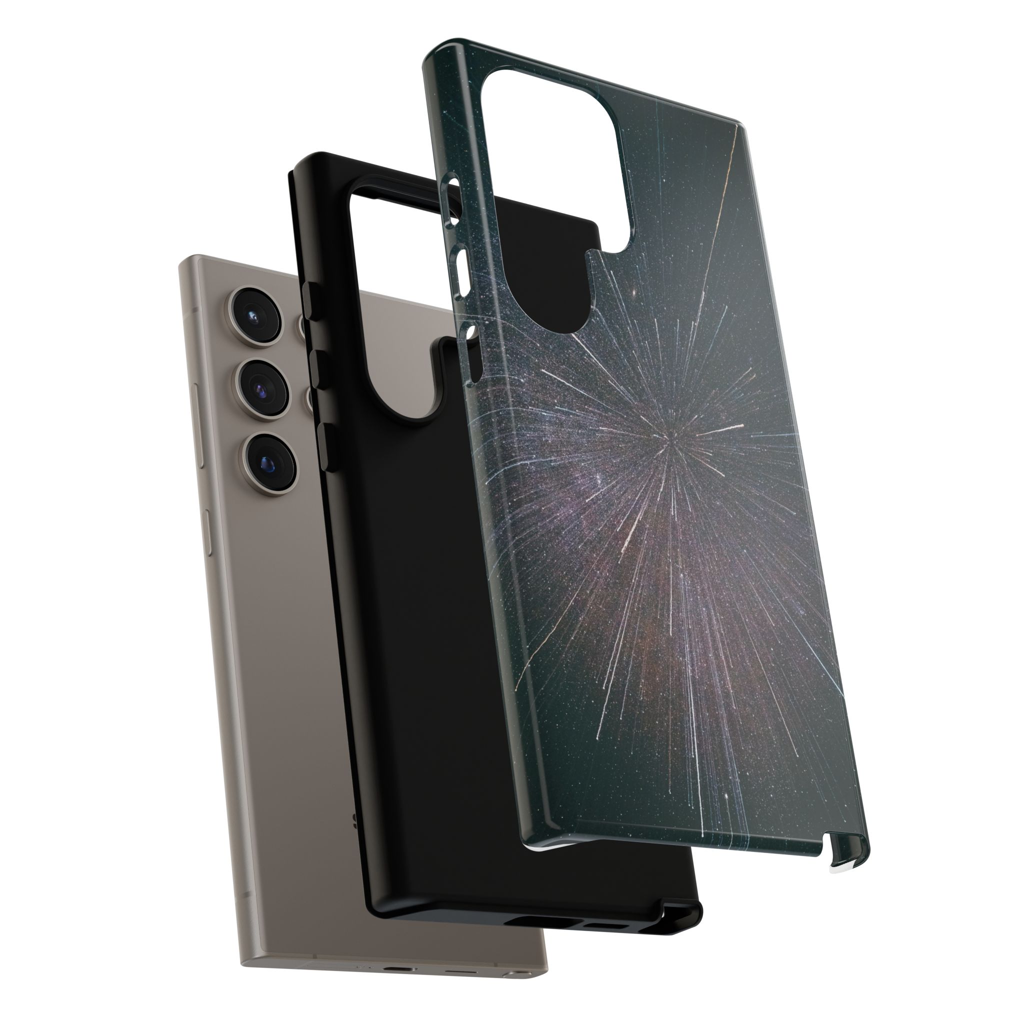Nebula Burst Tough Case - Cosmic-Glitch Star Field - Image 100