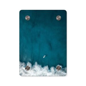 Oceanic Surfer Acrylic Wall Art - Coastal-Modern Deep Sea