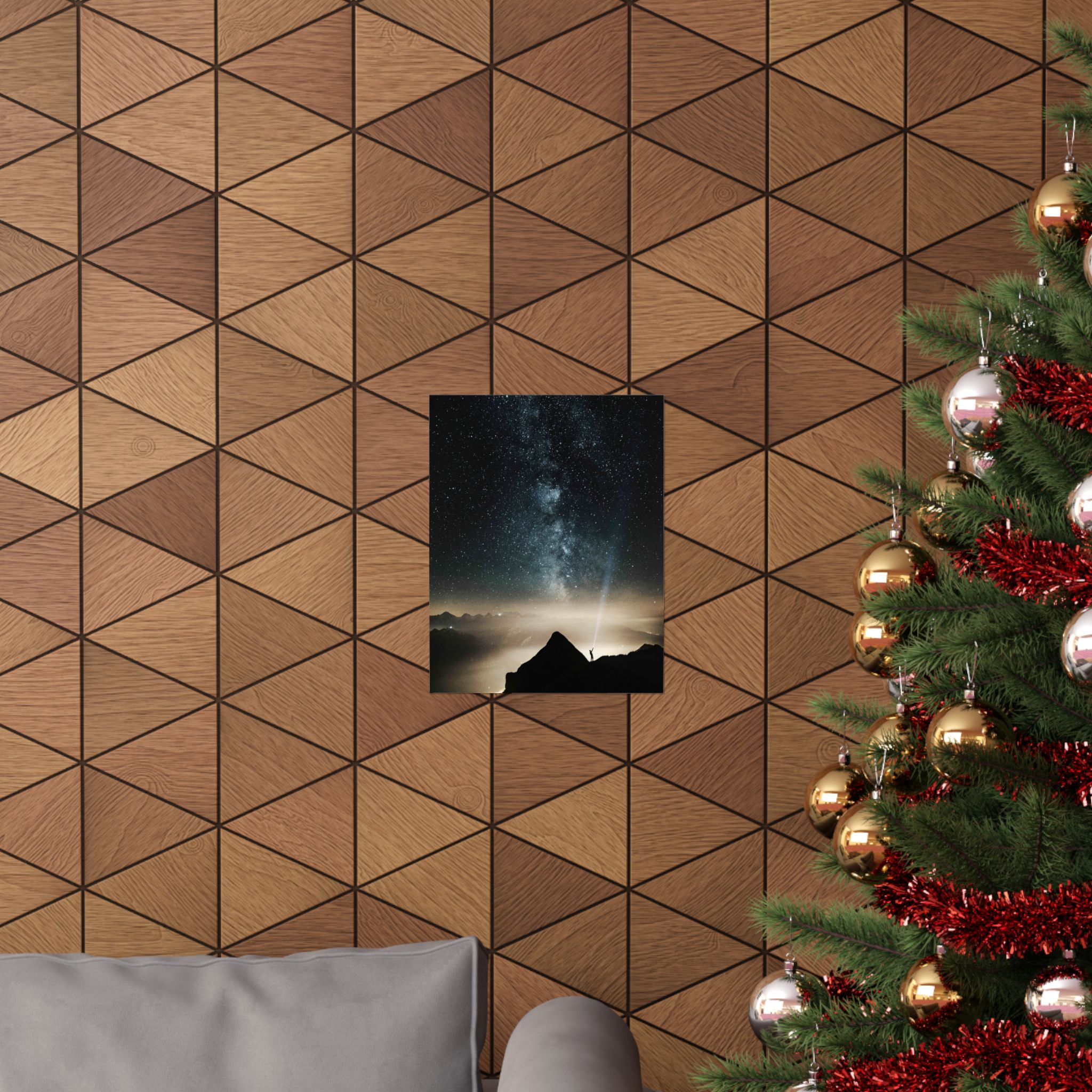 Mystic Galaxy Matte Vertical Poster - Nocturnal-Starlight Exploration - Image 8
