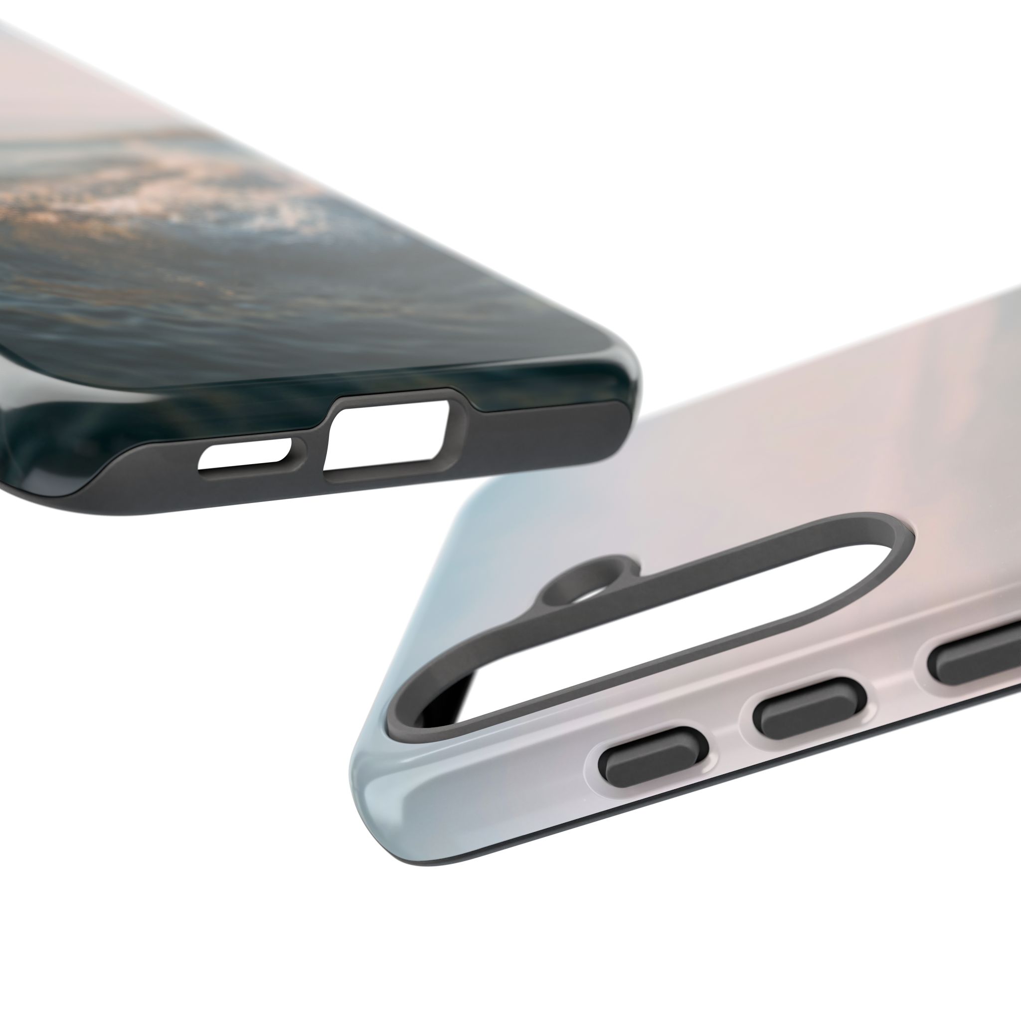Coastal Wave Tough Cases - Scandinavian-Seaside Serenity - Image 245