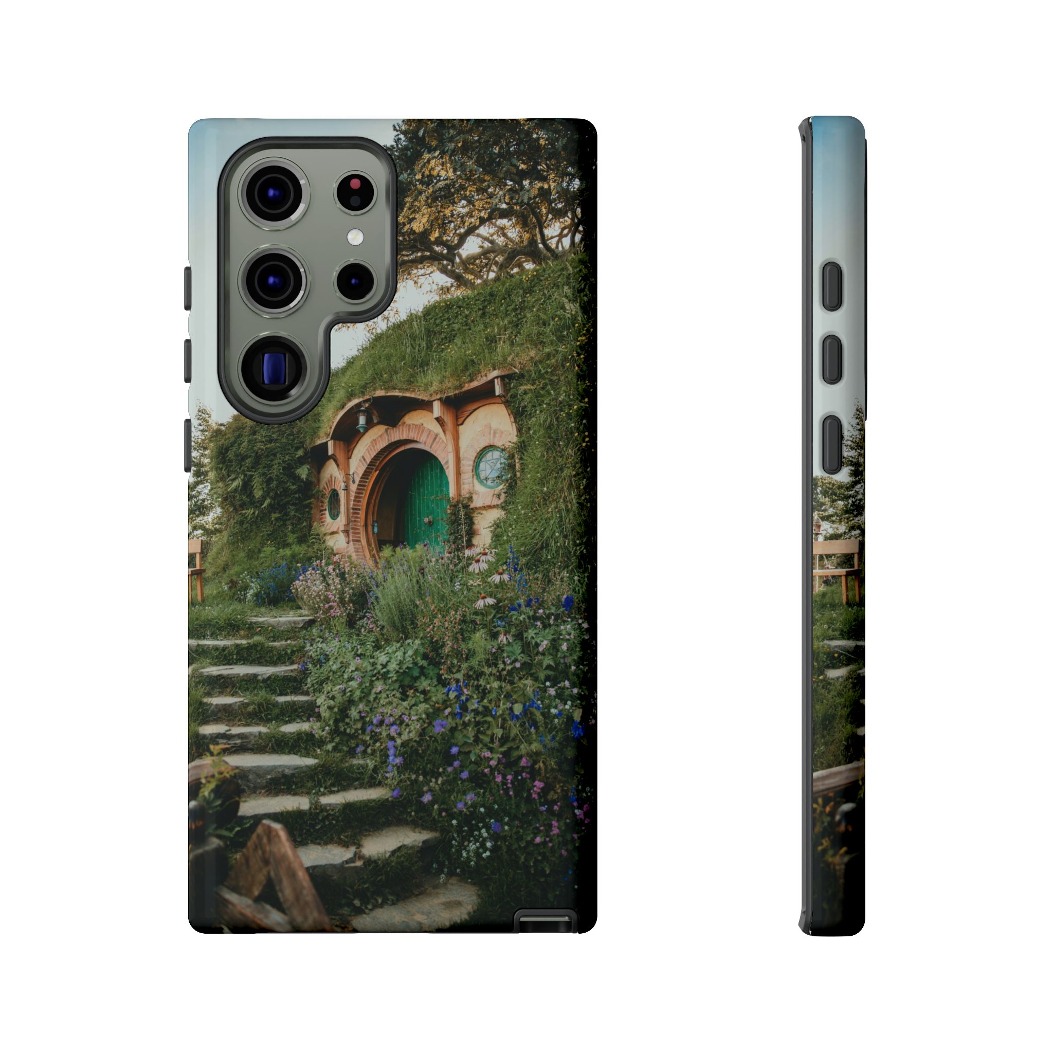 Cottagecore Hobbit Tough Case - Botanical-Pathway Rustic-Charm - Image 33