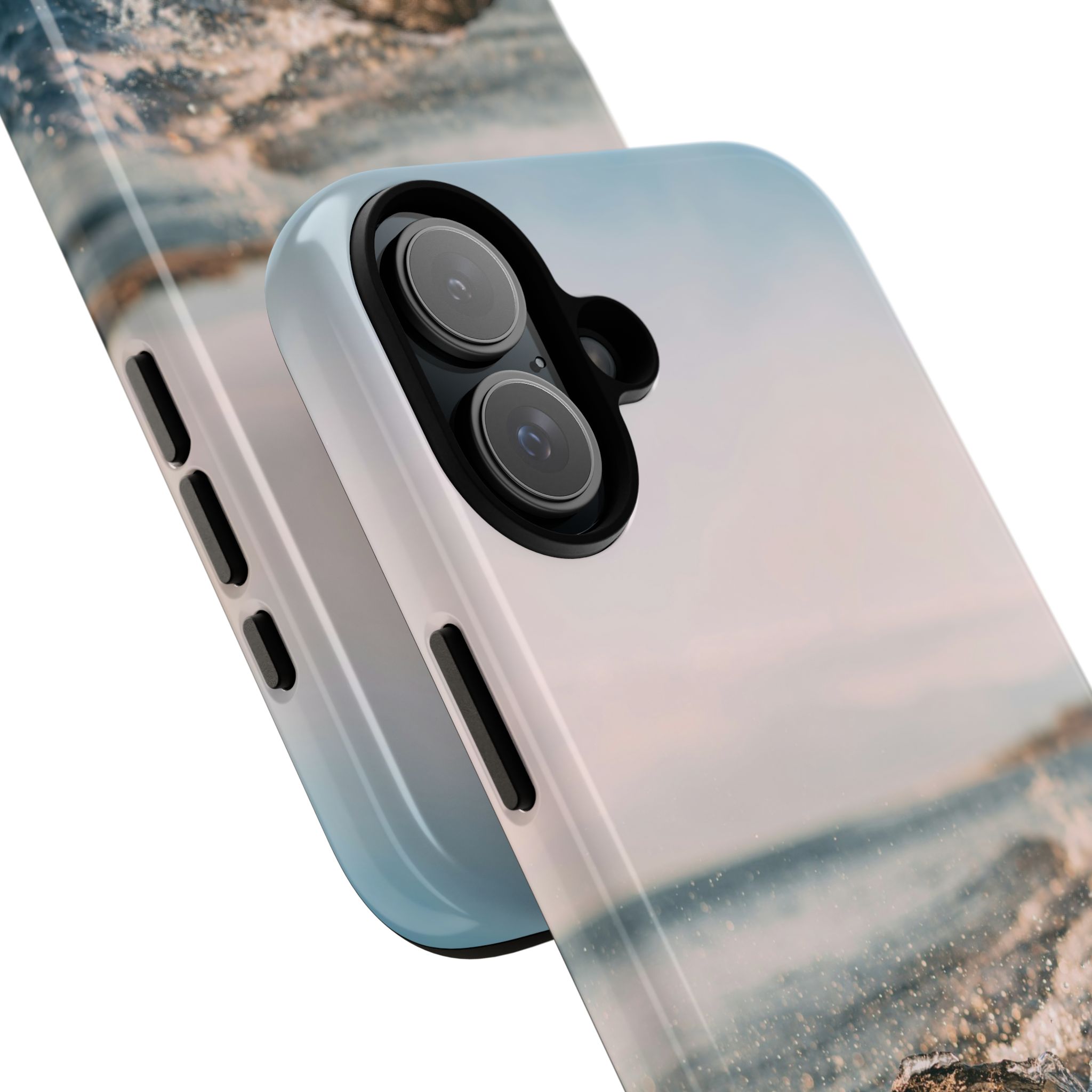 Coastal Wave Tough Cases - Scandinavian-Seaside Serenity - Image 130