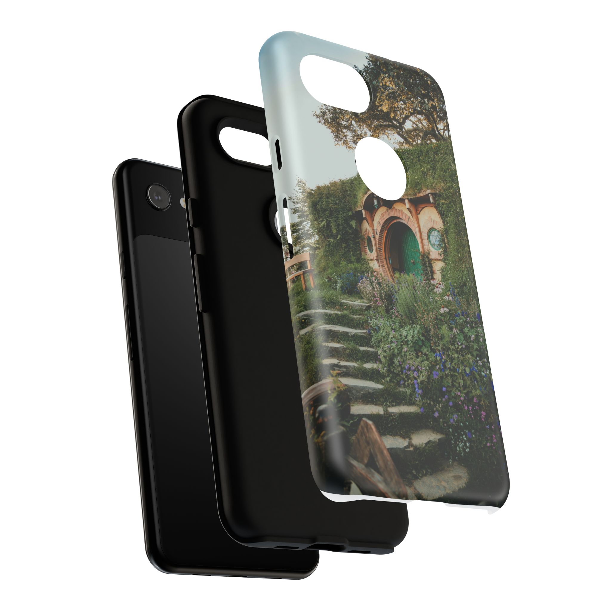Cottagecore Hobbit Tough Case - Botanical-Pathway Rustic-Charm - Image 200