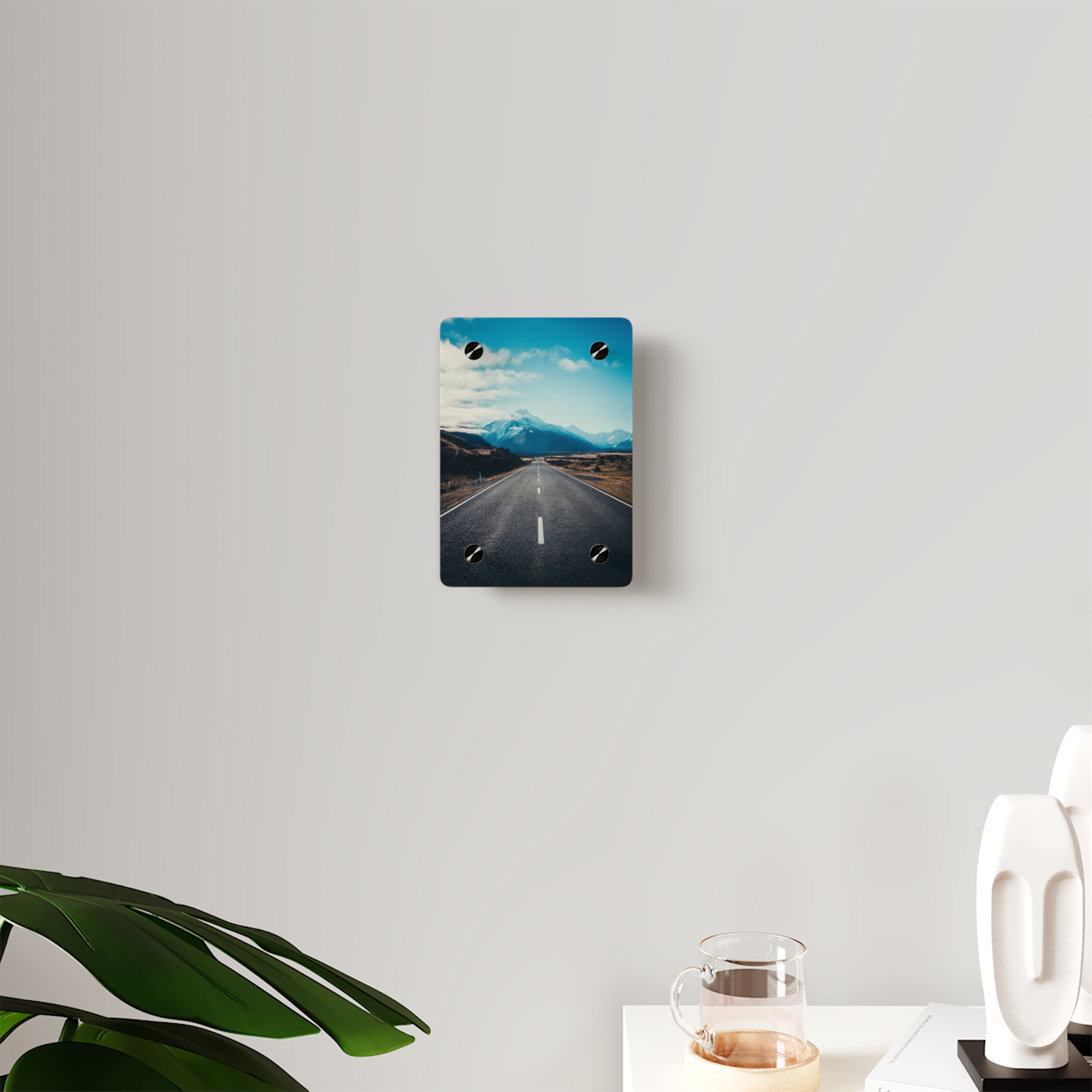 Alpine Horizon Acrylic Wall Art - Cinematic-Vista Roadscape - Image 3