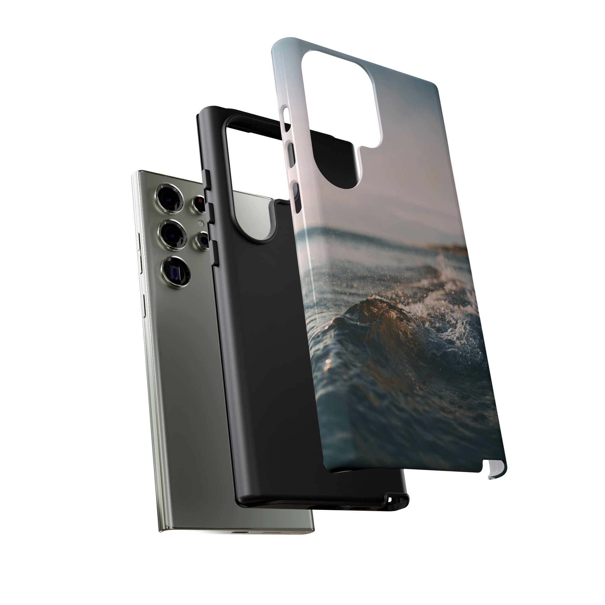 Coastal Wave Tough Cases - Scandinavian-Seaside Serenity - Image 35