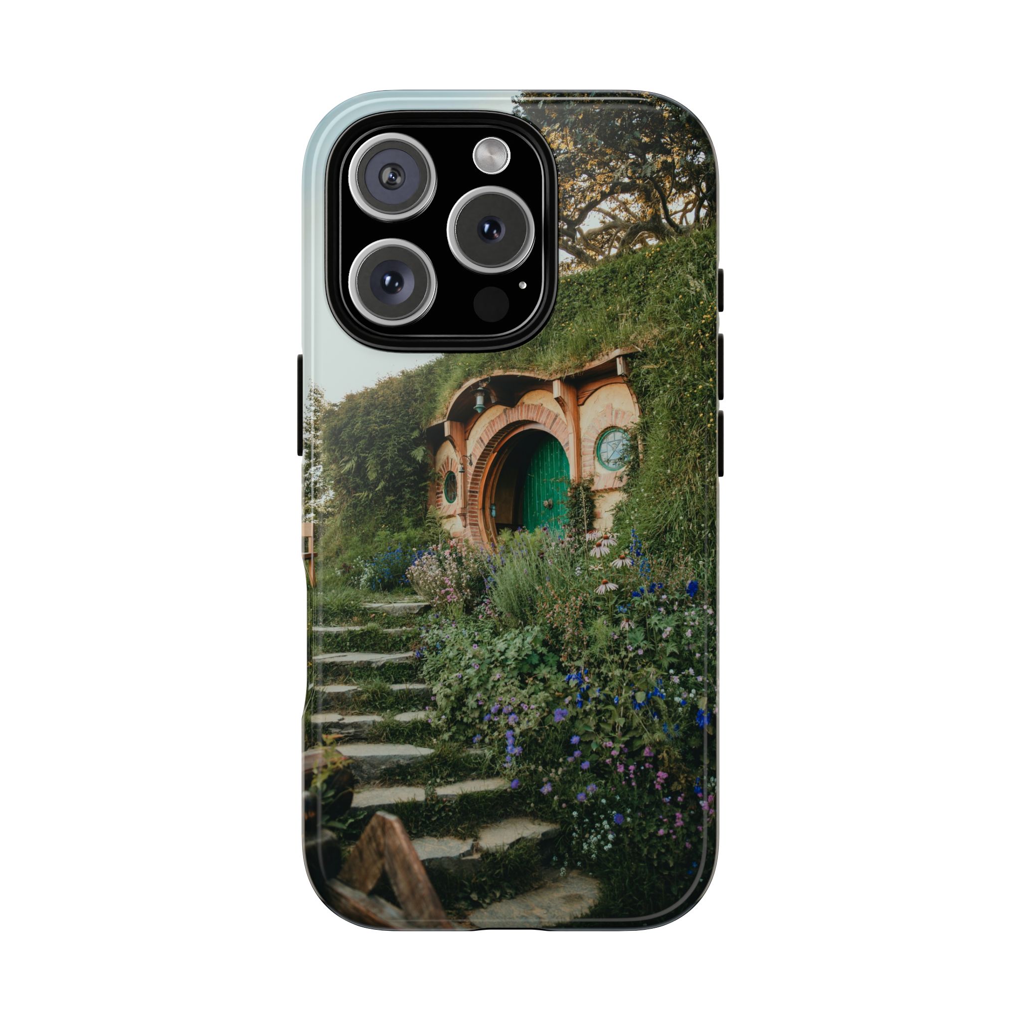 Cottagecore Hobbit Tough Case - Botanical-Pathway Rustic-Charm - Image 137