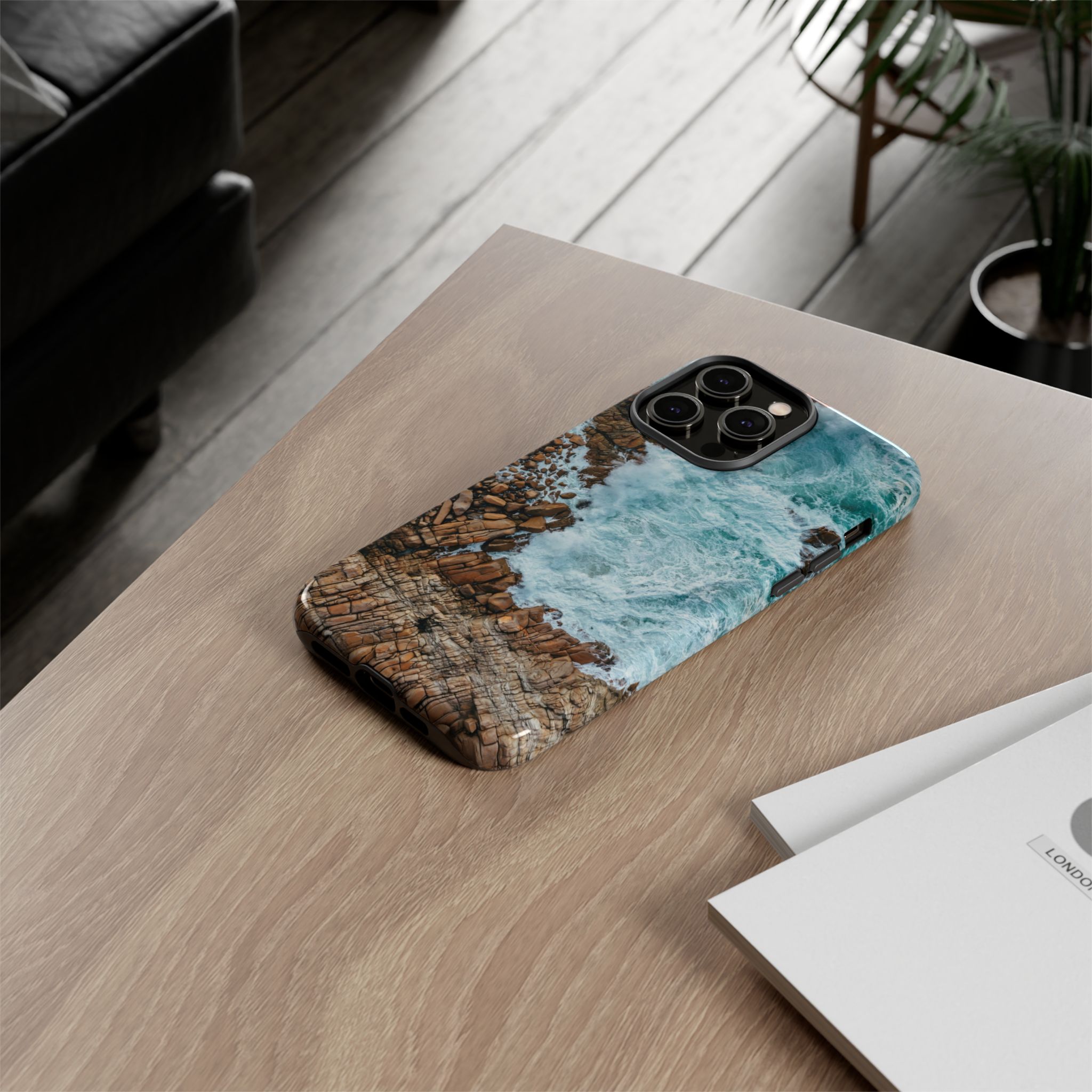 Coastal-Nautilus Tough Cases - Scandinavian-Rustic Shoreline - Image 12