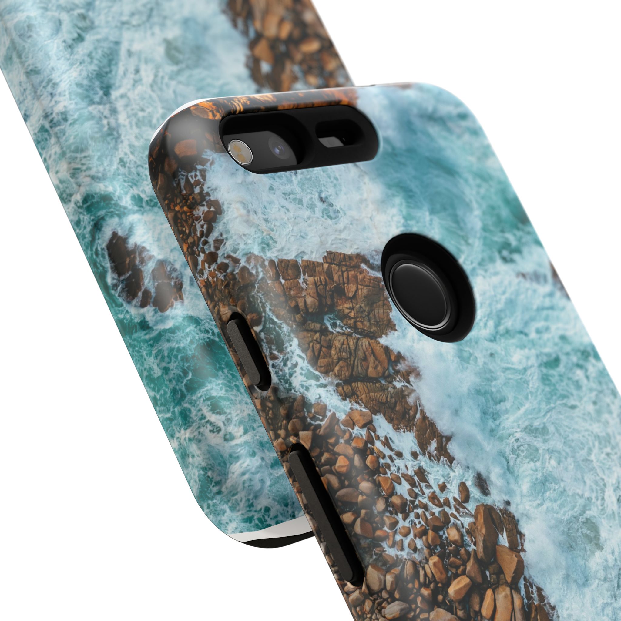 Coastal-Nautilus Tough Cases - Scandinavian-Rustic Shoreline - Image 235