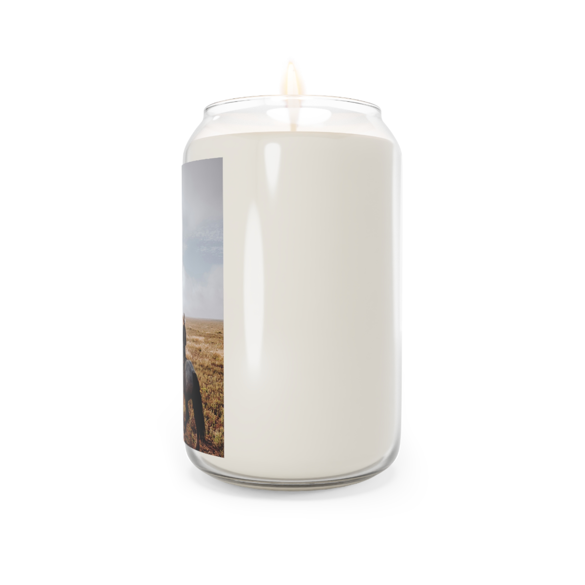 Prairie Cowboy Scented Candle, 13.75oz - Rustic-Western Morning Light - Image 2
