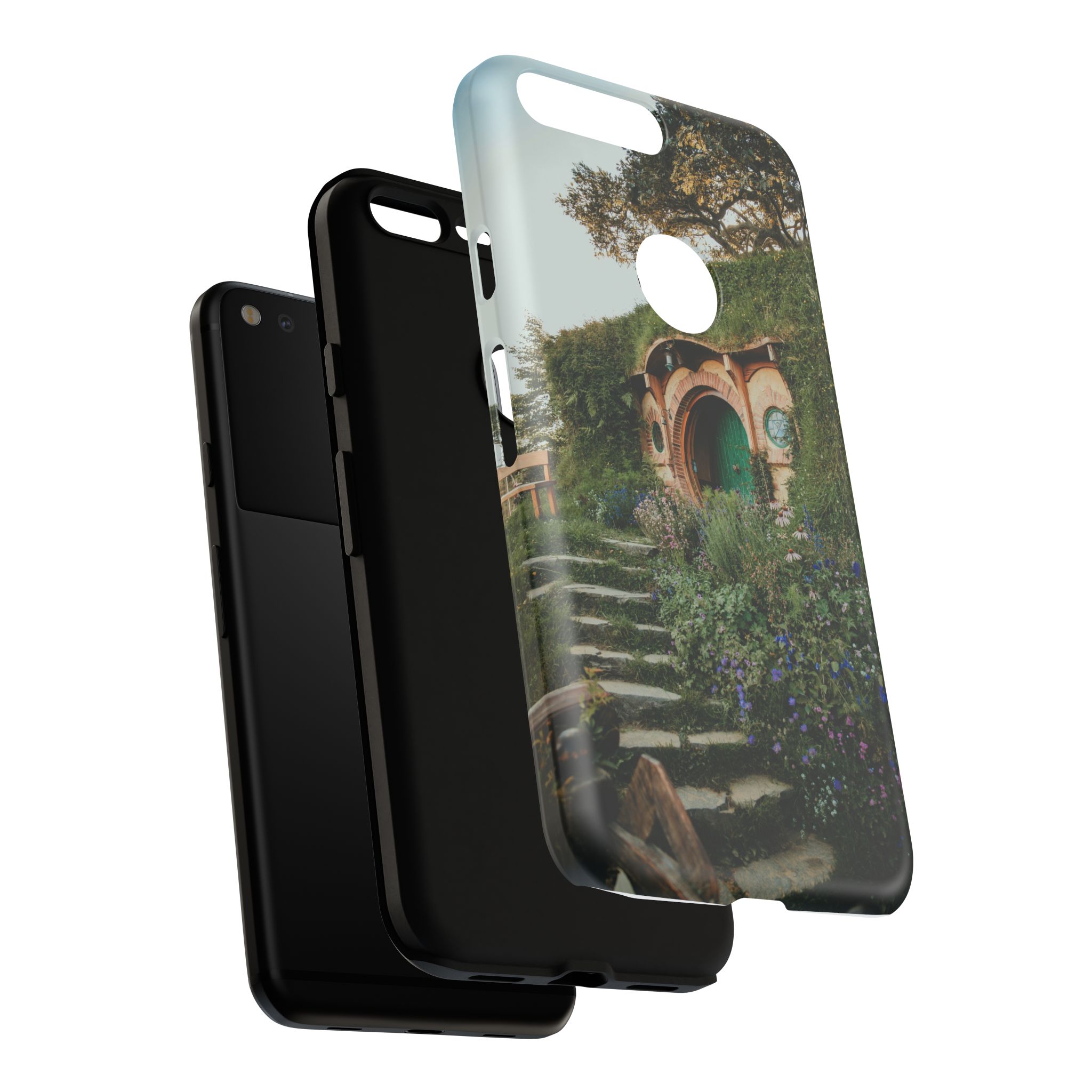 Cottagecore Hobbit Tough Case - Botanical-Pathway Rustic-Charm - Image 242