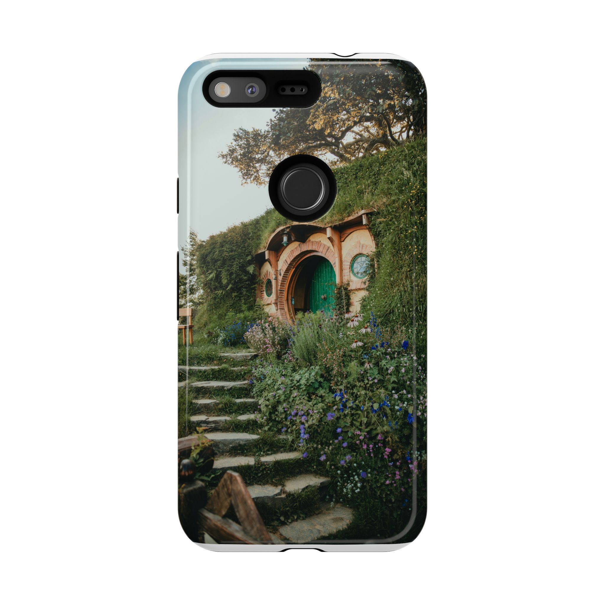 Cottagecore Hobbit Tough Case - Botanical-Pathway Rustic-Charm - Image 231