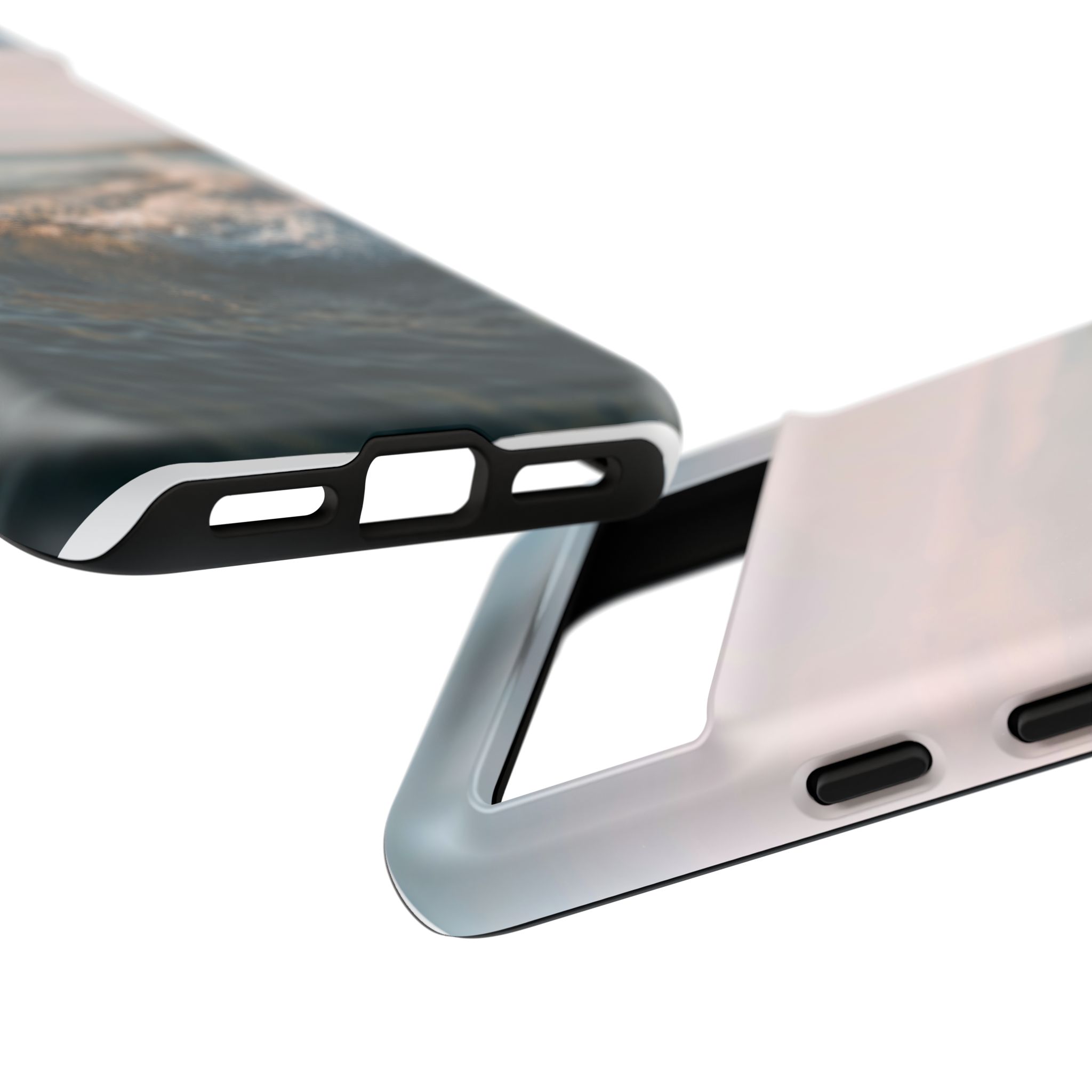 Coastal Wave Tough Cases - Scandinavian-Seaside Serenity - Image 119